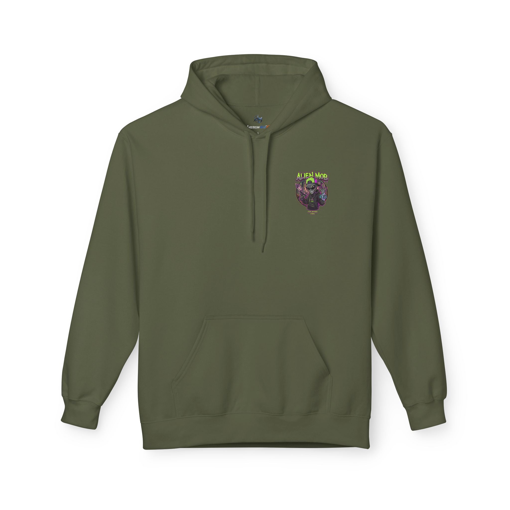 Alien Mob Galactic Era Graphic Alien Hip Hop Pullover Hoodie