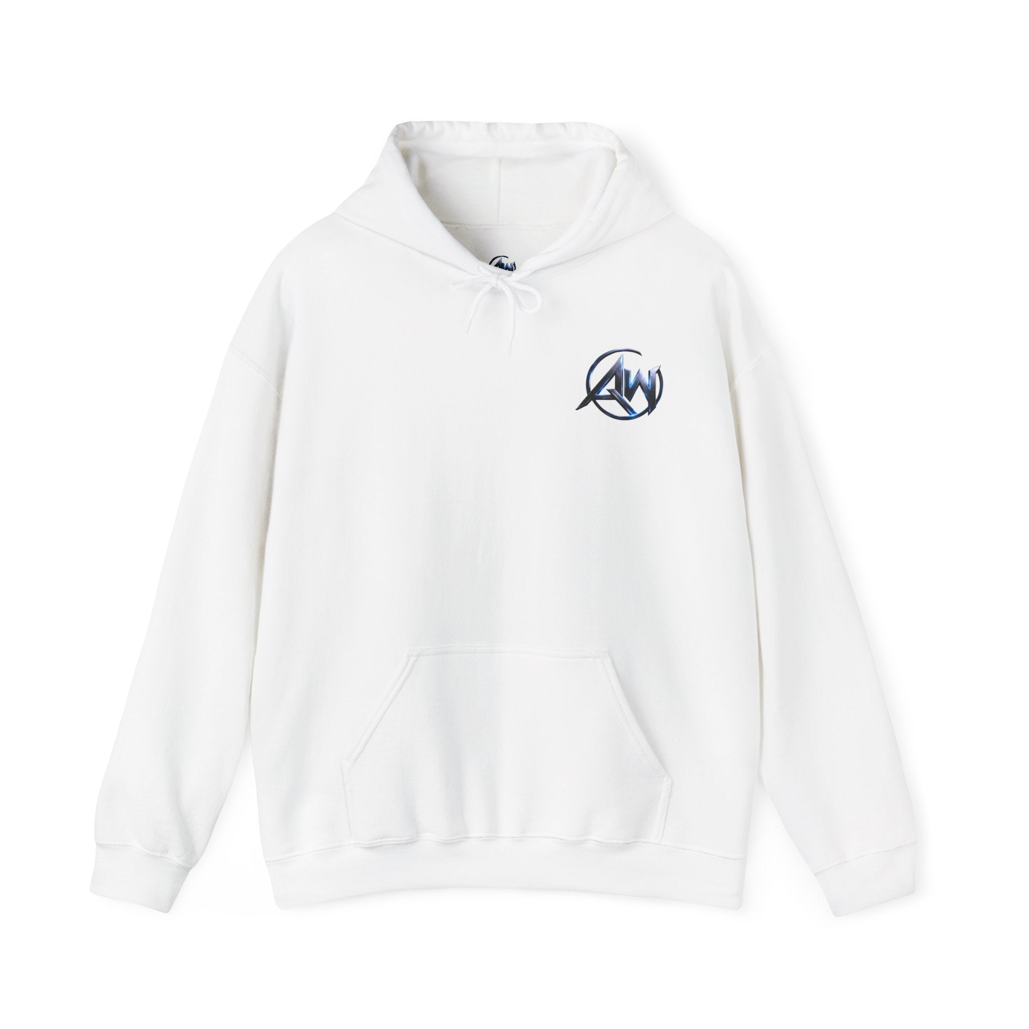 Hyena Baseball Graphic Sports Hoodie  "Leave Your Mark" Cyber Crest AW Signature Emblem Logo Pullover Drawstring Sweater