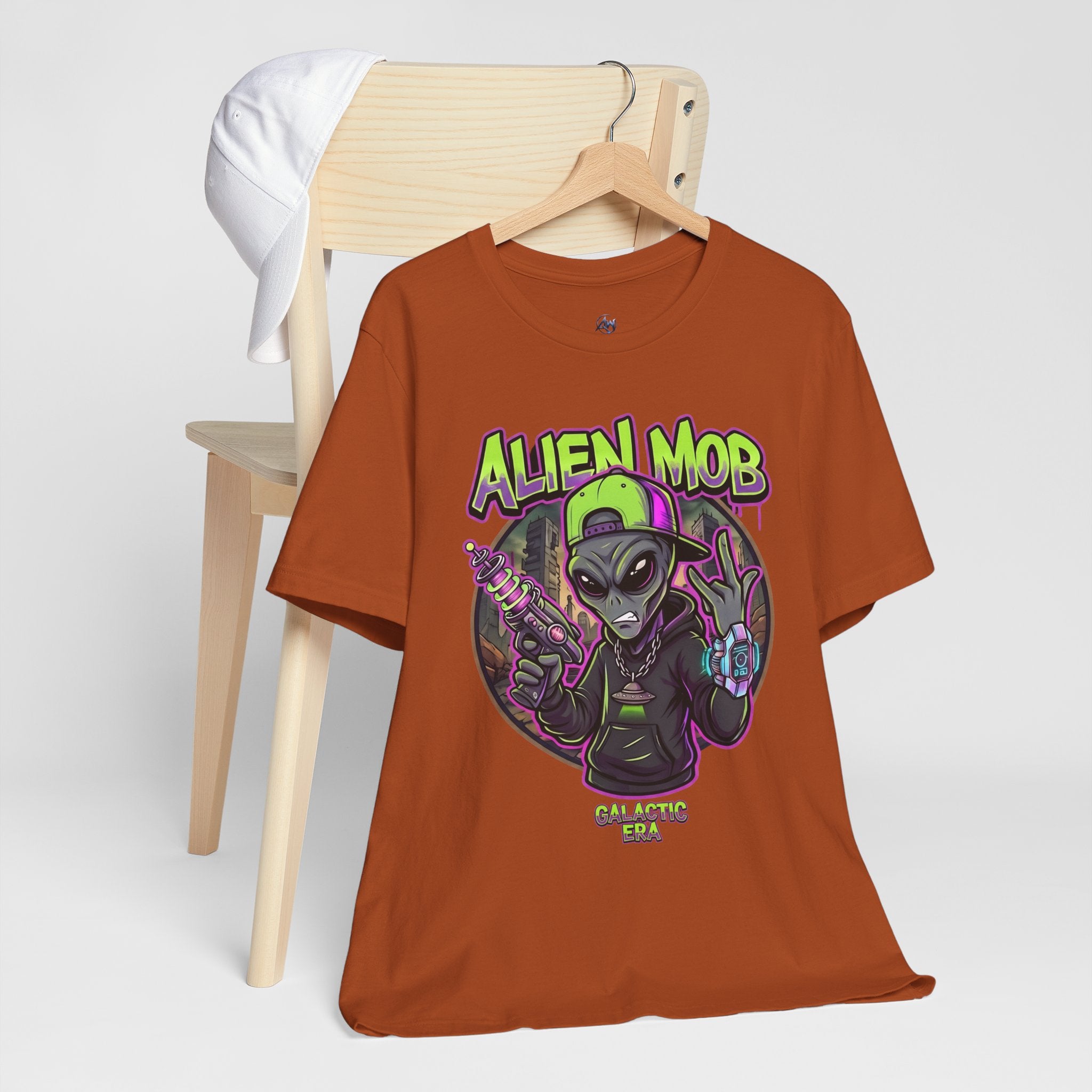 Alien Mob Galactic Era Graphic Alien Hip Hop T-Shirt