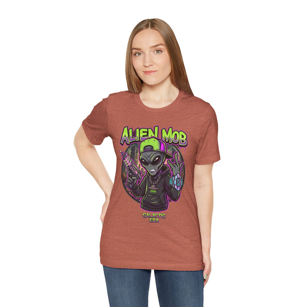 Alien Mob Galactic Era Graphic Alien Hip Hop T-Shirt