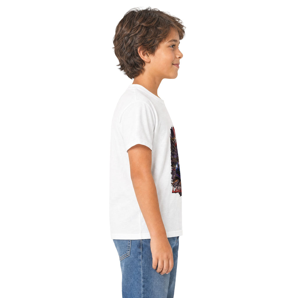 Kids Racing T-Shirt "I'm Giving It My All – Leave Your Mark"