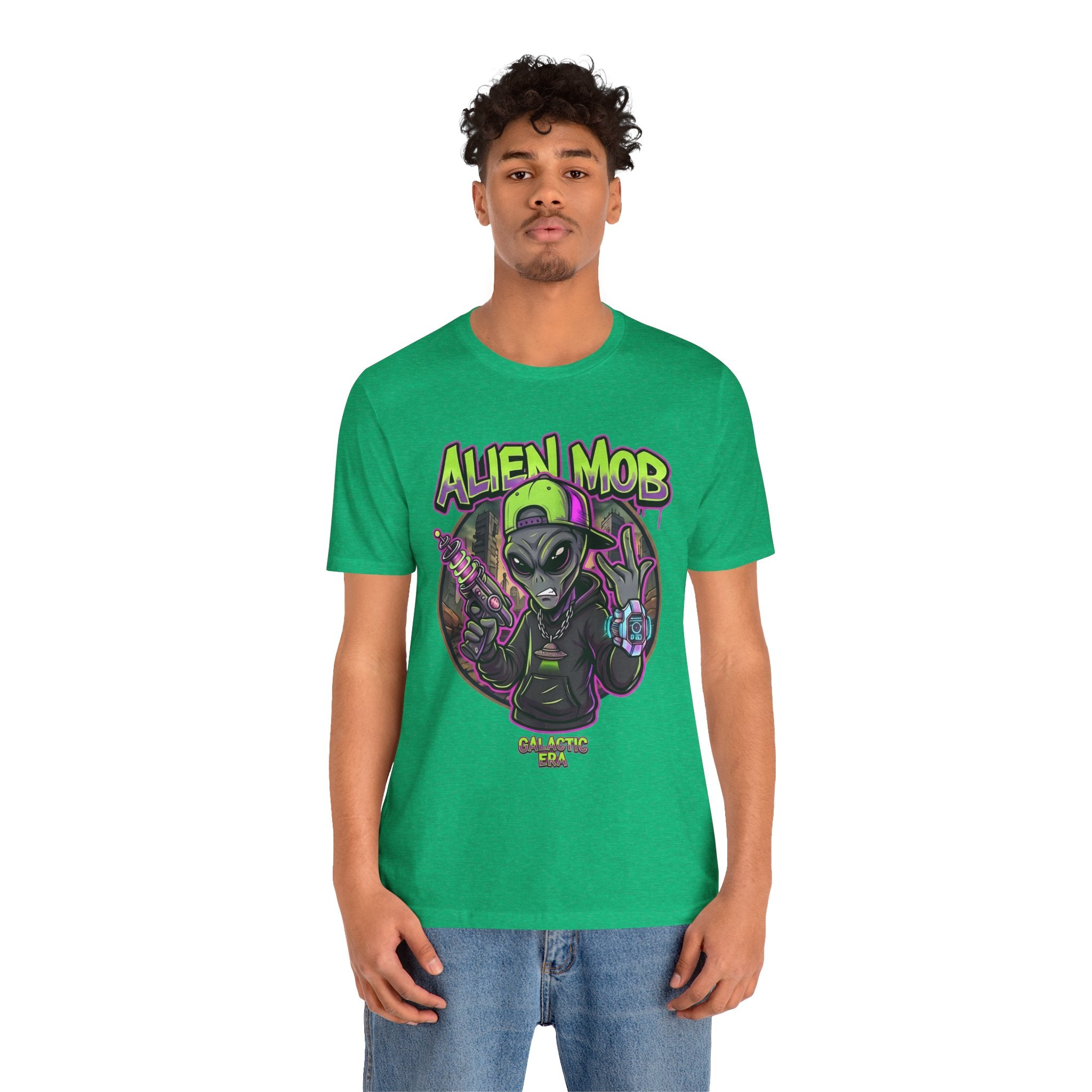 Alien Mob Galactic Era Graphic Alien Hip Hop T-Shirt