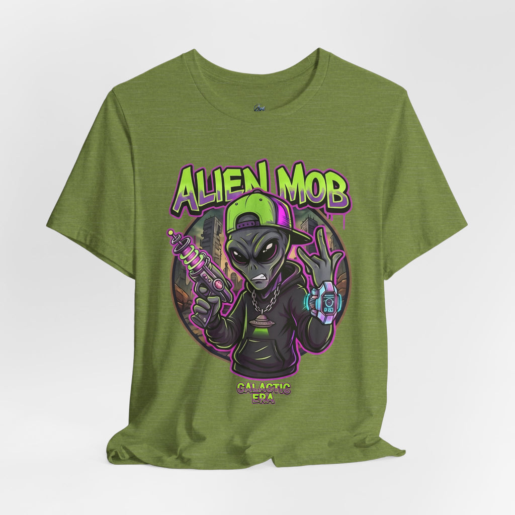 Alien Mob Galactic Era Graphic Alien Hip Hop T-Shirt