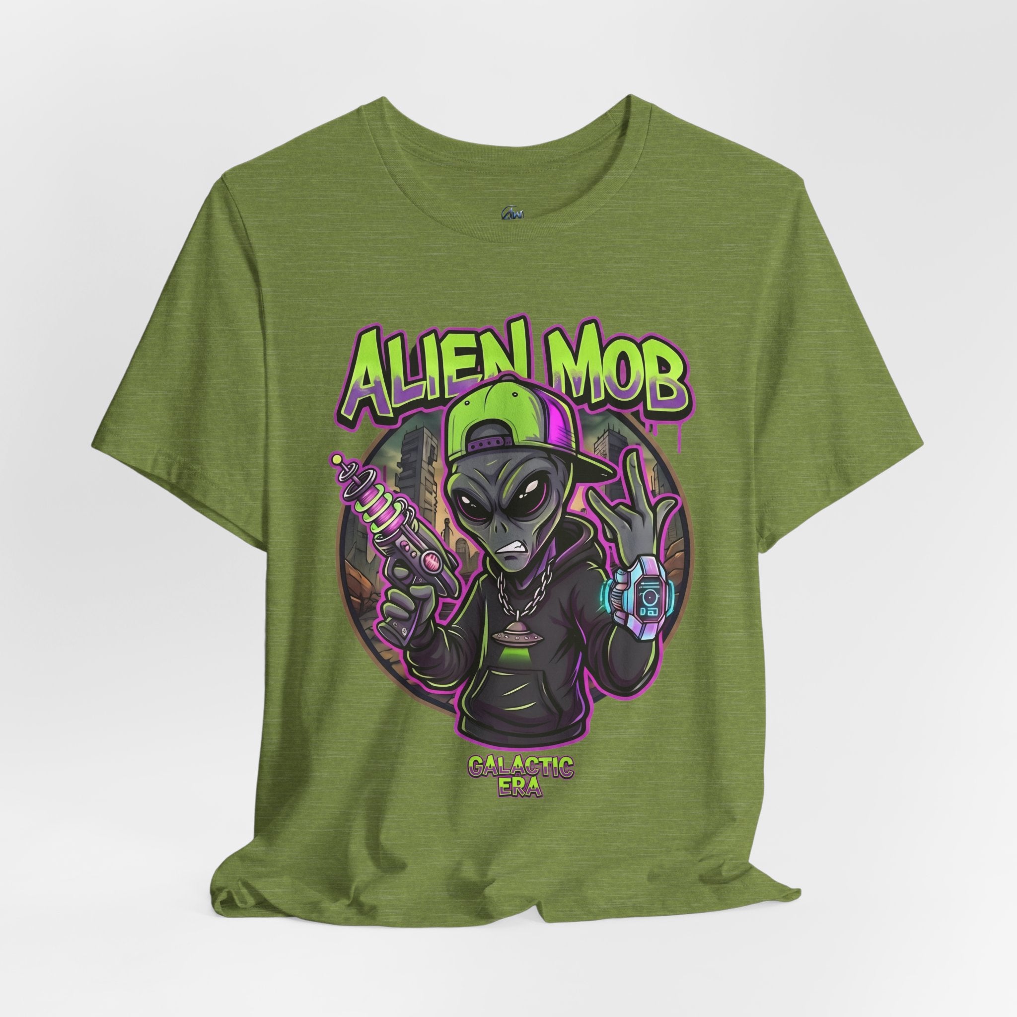 Alien Mob Galactic Era Graphic Alien Hip Hop T-Shirt