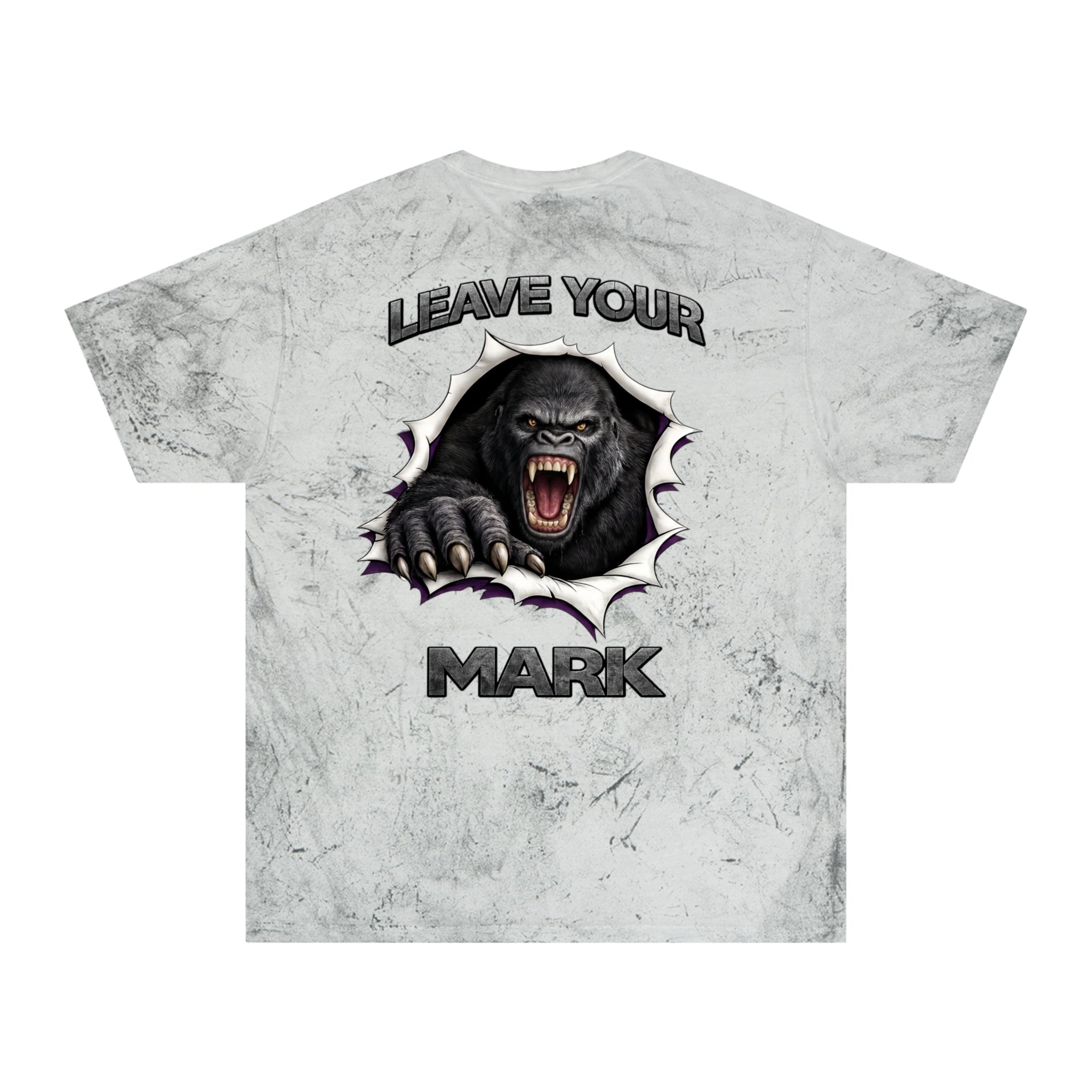 Gorilla "Leave Your Mark" Fierce Graphic Color Blast T-shirt