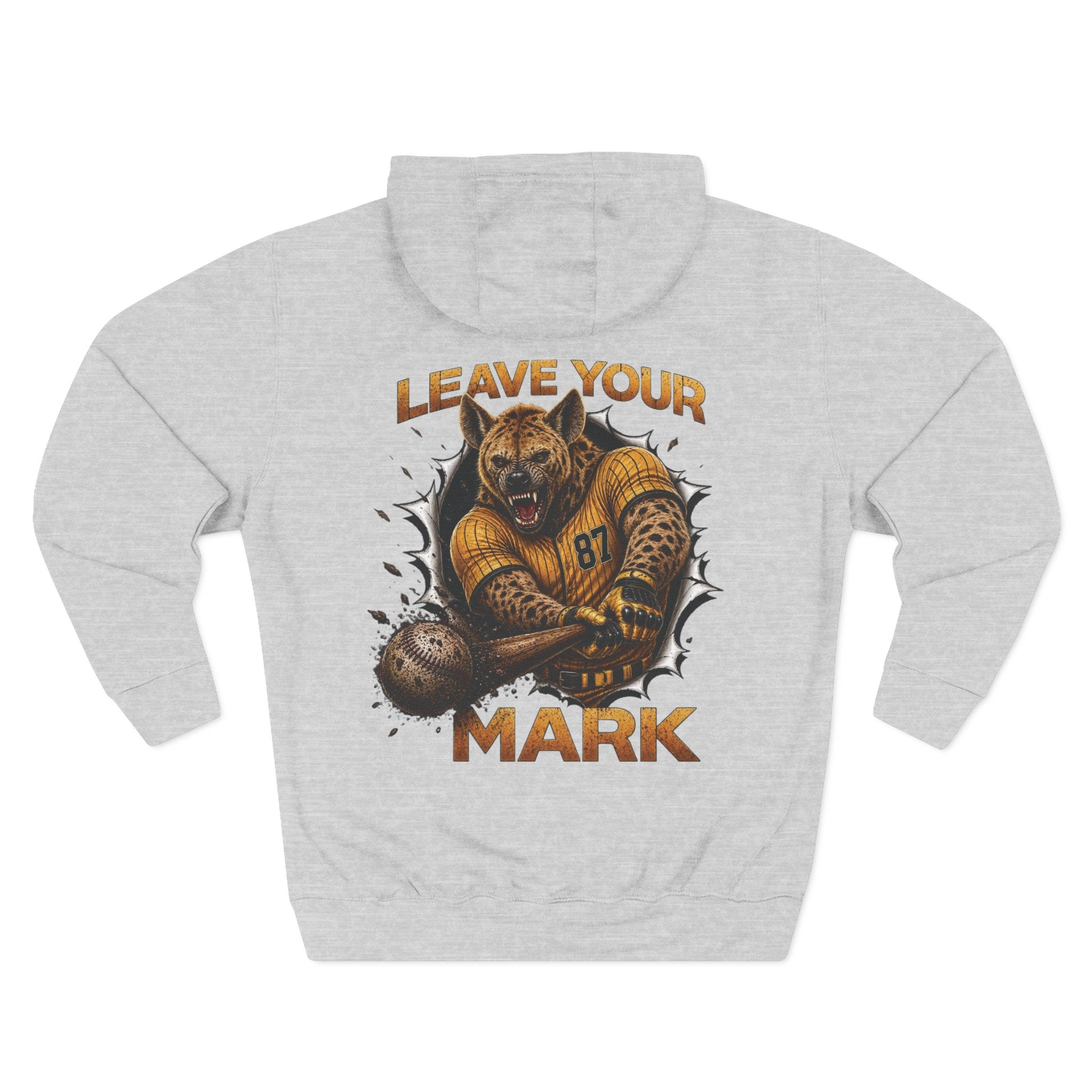 Hyena  Graphic Baseball Hoodie "Leave Your Mark" 87 Series Limited Edition