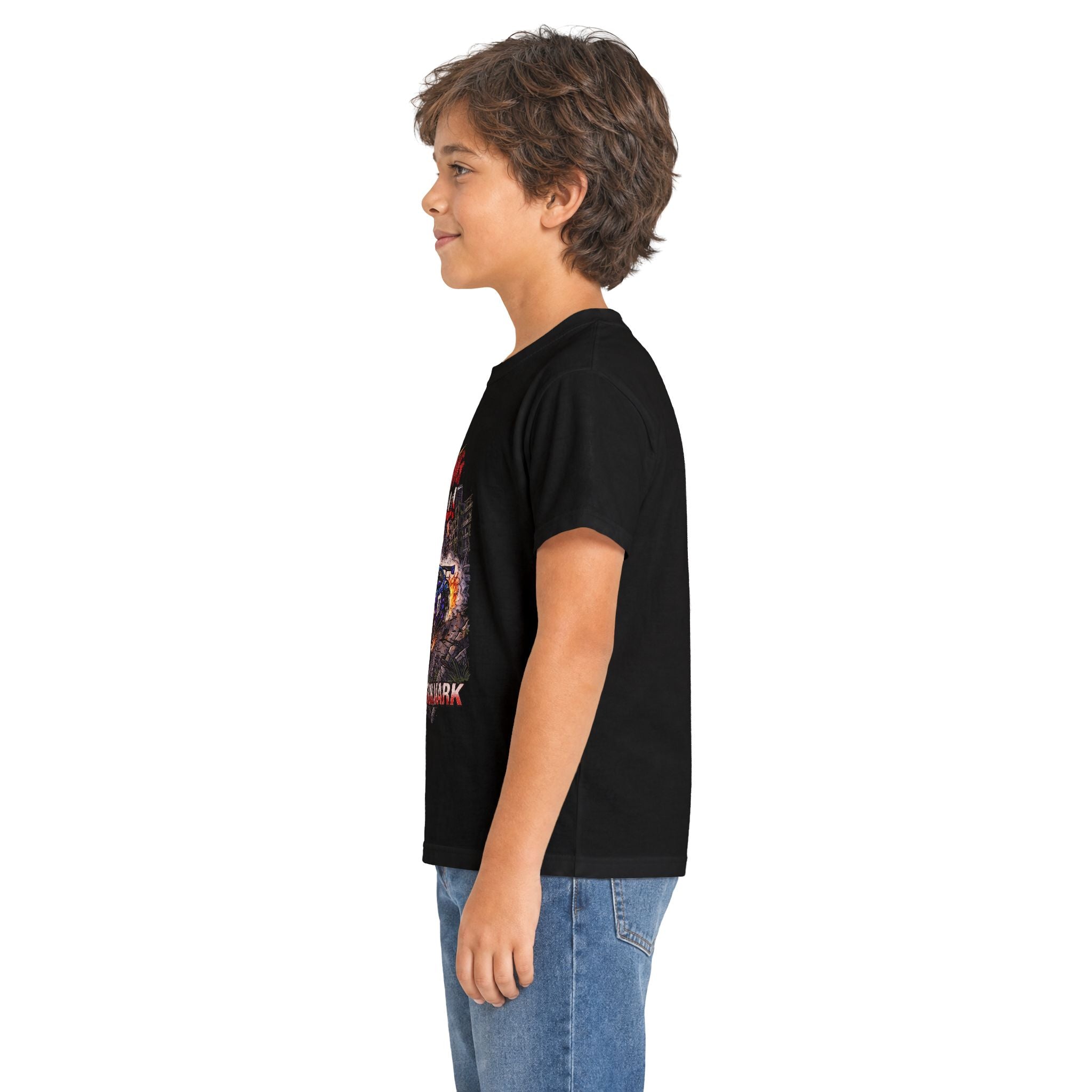 Kids Racing T-Shirt "I'm Giving It My All – Leave Your Mark"