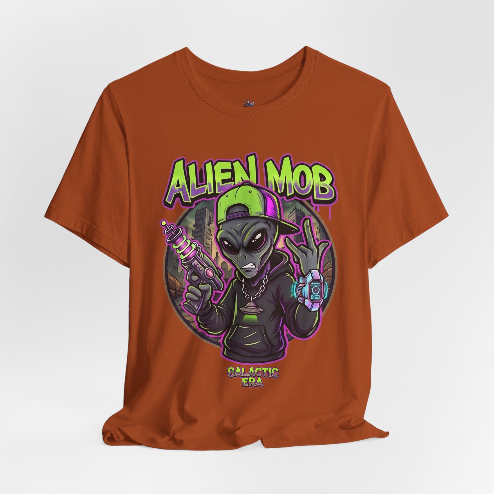 Alien Mob Galactic Era Graphic Alien Hip Hop T-Shirt