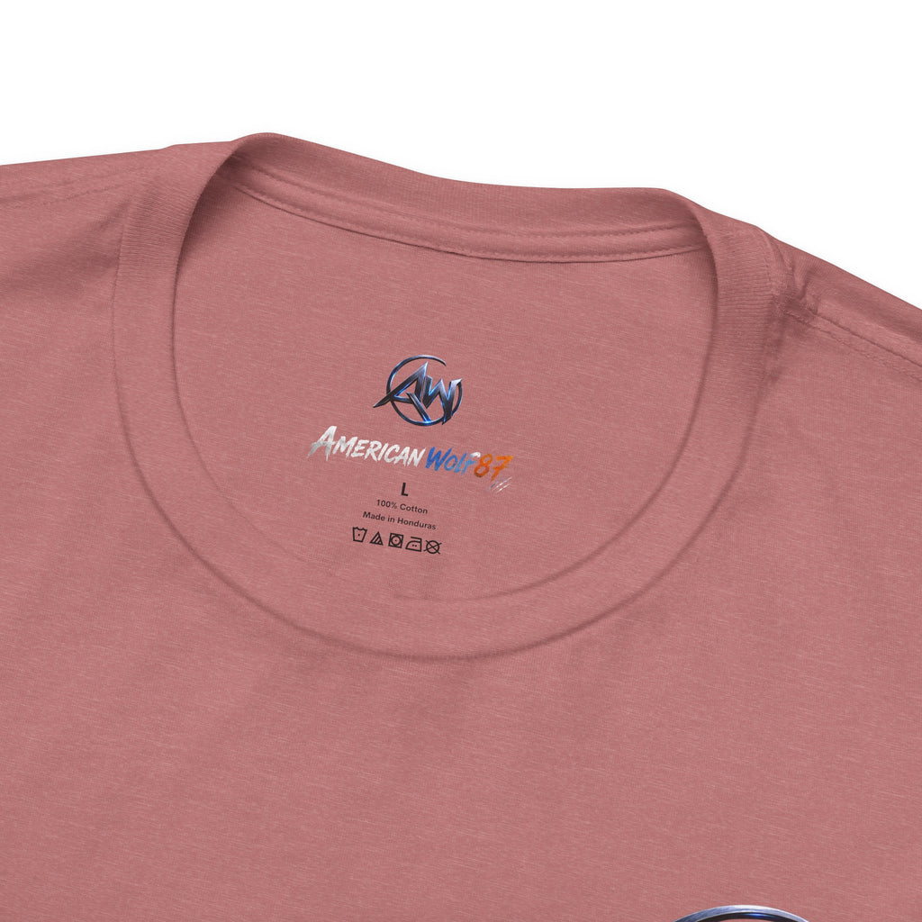 Authentic Cyber Crest Emblem AW Logo Americanwolf Brand Signature Series Soft T-Shirt
