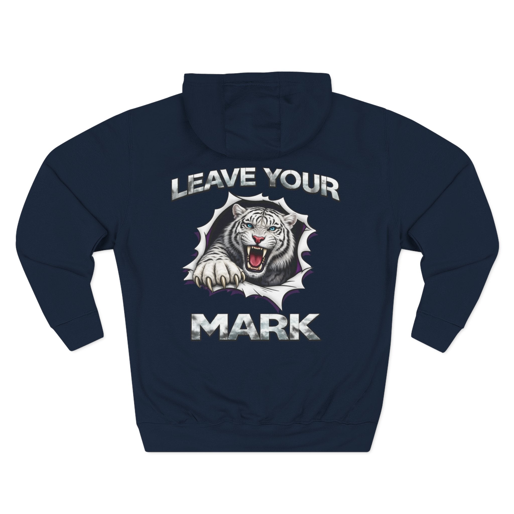 White Tiger Graphic Hoodie – “Leave Your Mark” 87 Series Limited Edition Pullover Sweater
