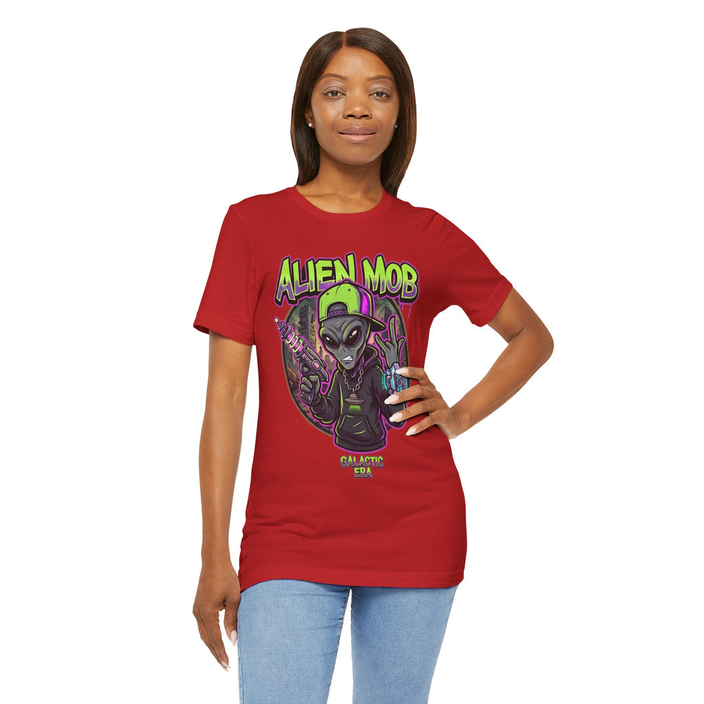 Alien Mob Galactic Era Graphic Alien Hip Hop T-Shirt