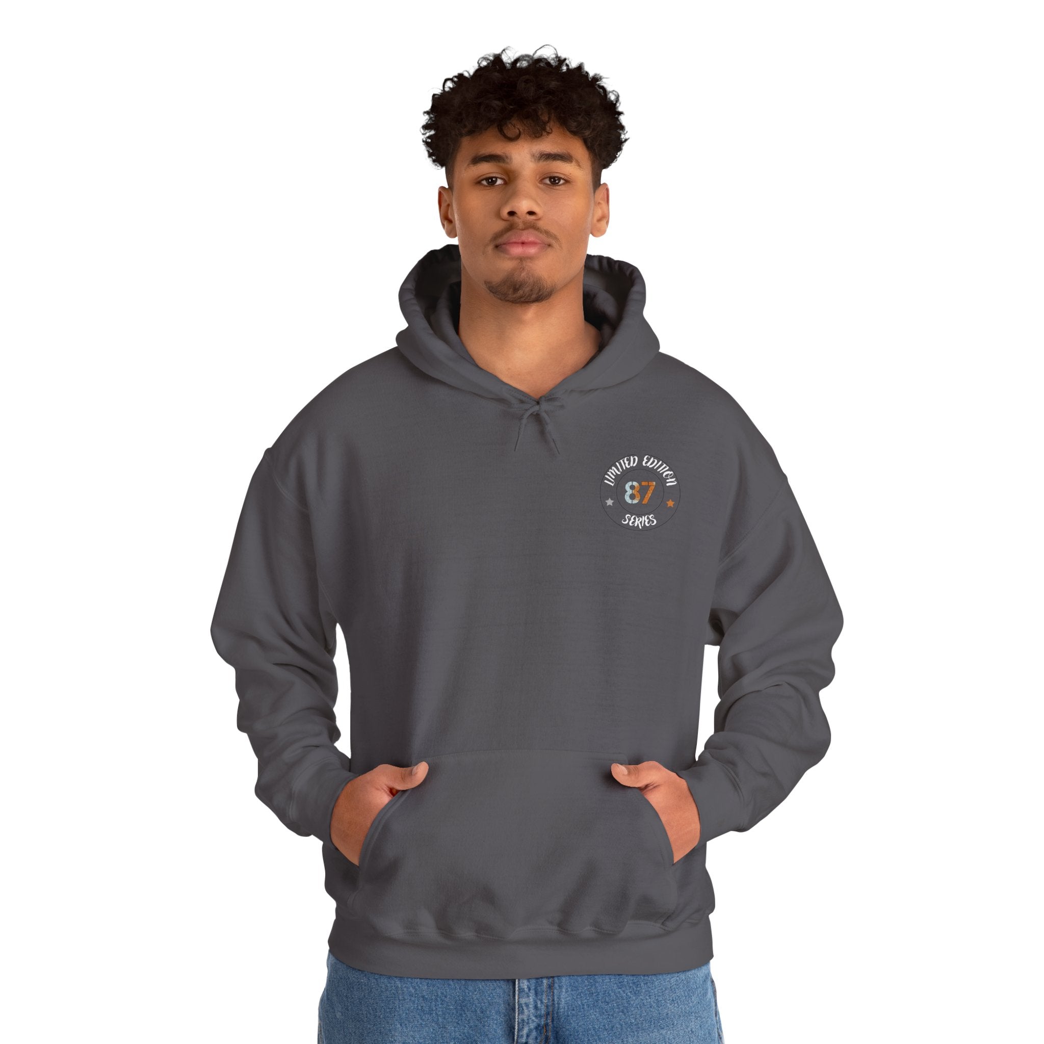 Hyena Graphic Baseball Hoodie "Leave Your Mark" 87 Series Limited Edition