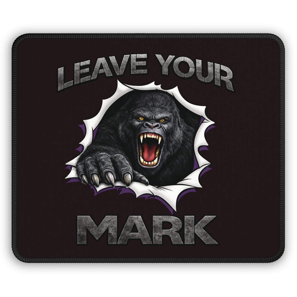 Gorilla "Leave Your Mark" Gaming Mouse Pad