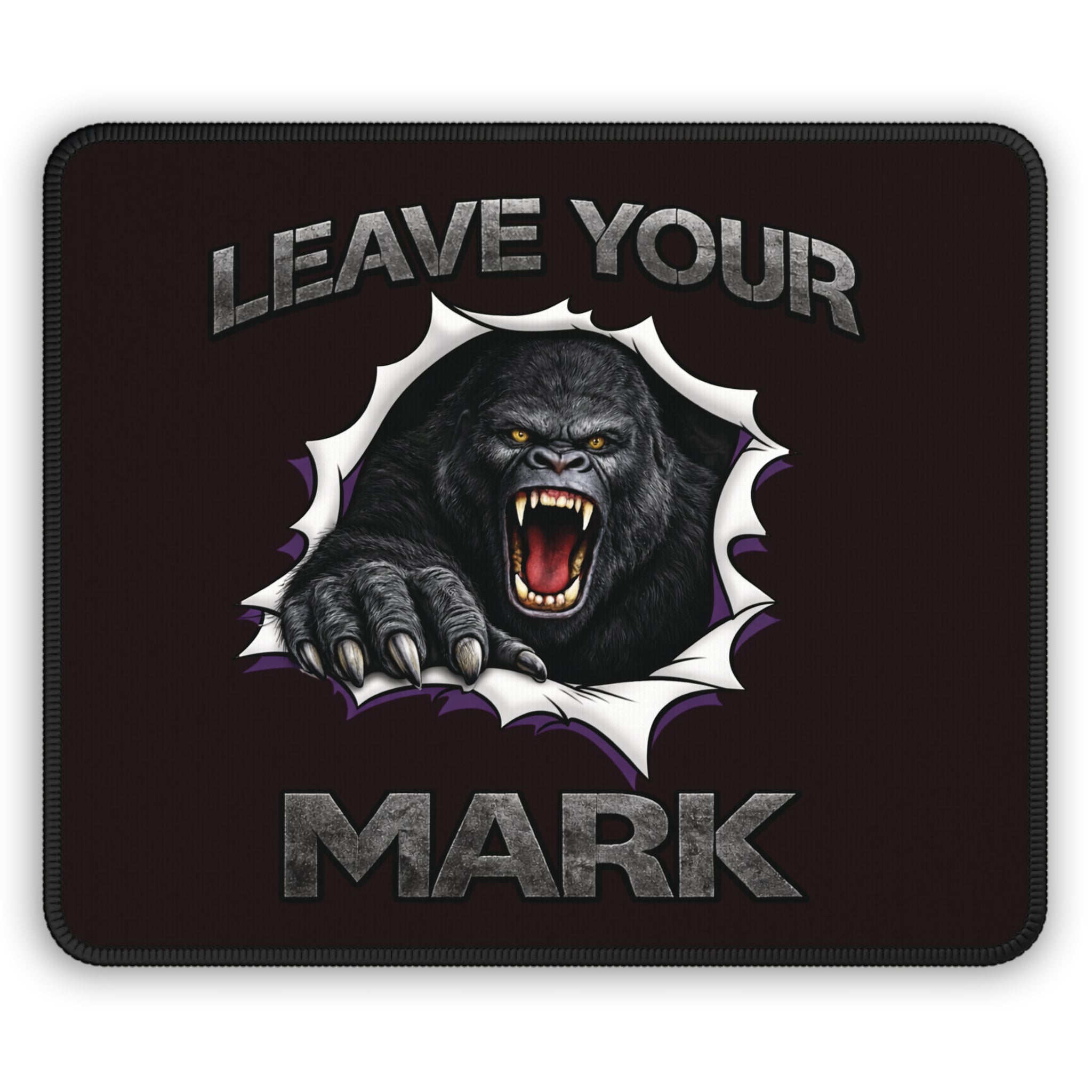 Gorilla "Leave Your Mark" Gaming Mouse Pad