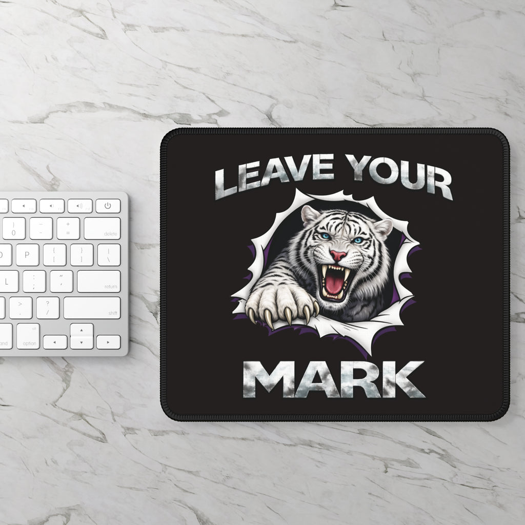 White Tiger "Leave Your Mark" Gaming Mouse Pad
