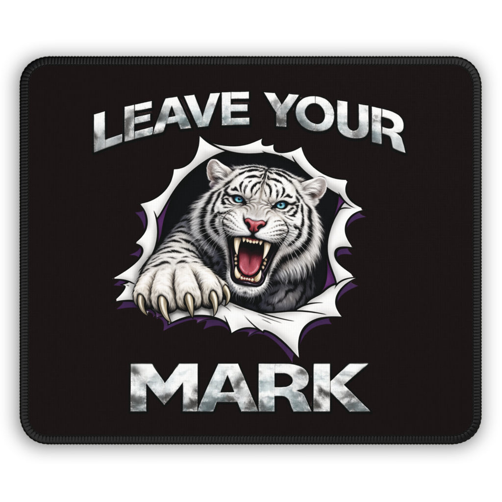White Tiger "Leave Your Mark" Gaming Mouse Pad