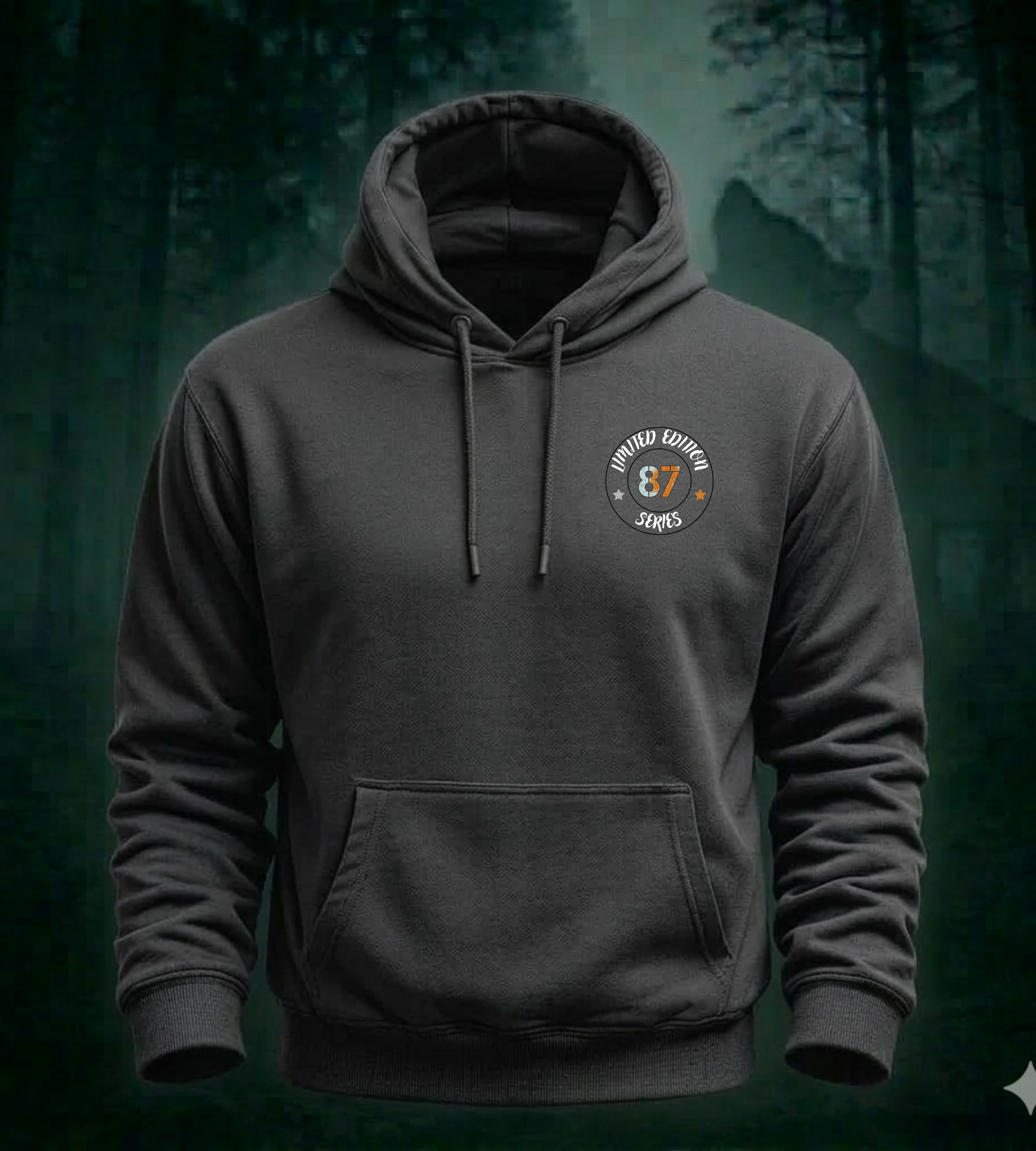Baseball Tiger Hoodie — "Leave Your Mark" Graphic Fleece Hoodie