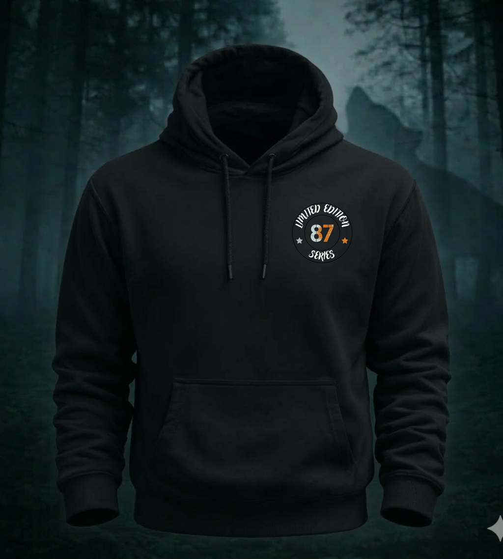 Hyena  Graphic Baseball Hoodie "Leave Your Mark" 87 Series Limited Edition