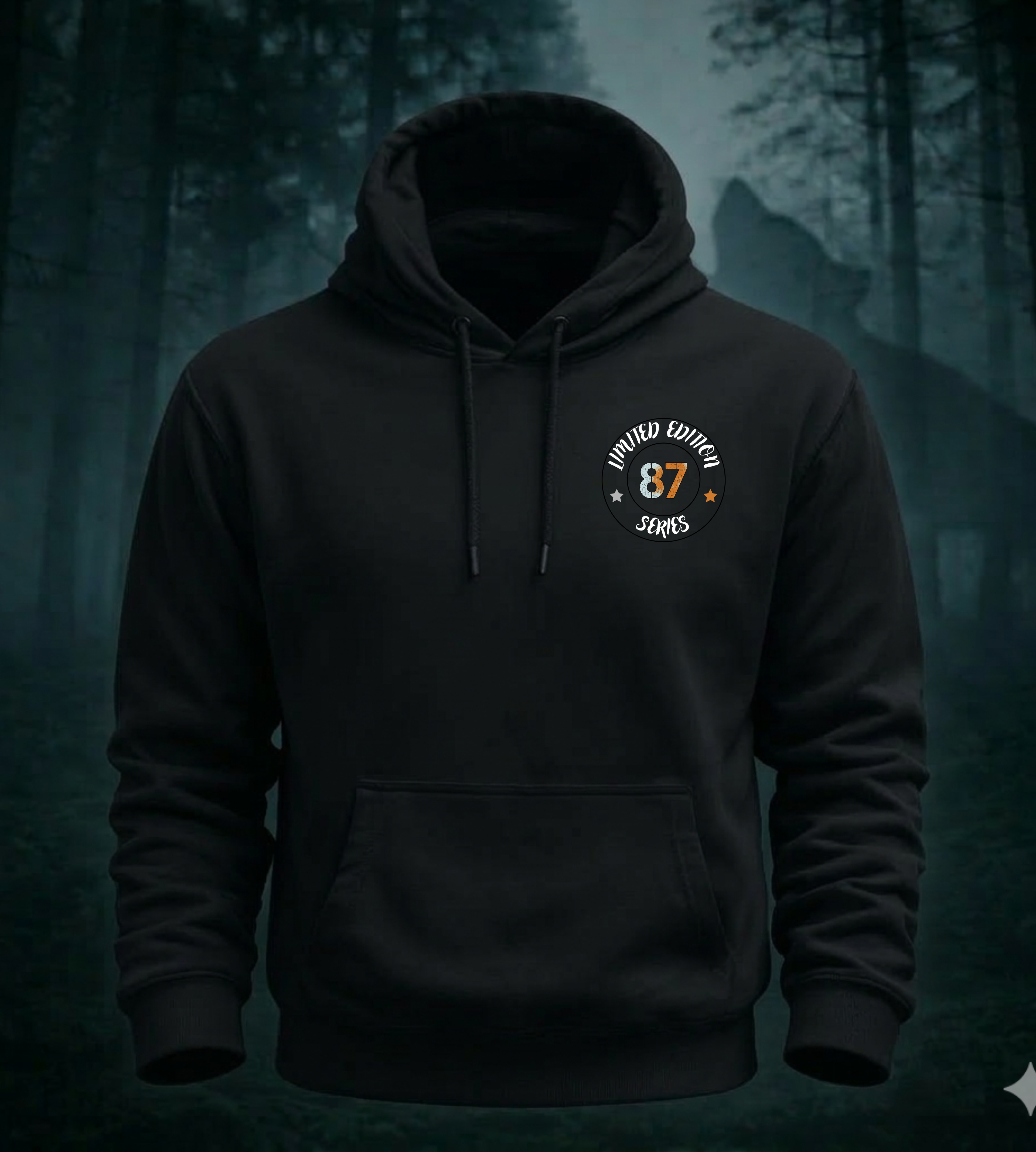 Hyena  Graphic Baseball Hoodie "Leave Your Mark" 87 Series Limited Edition