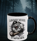 White Tiger Baseball "Leave Your Mark" Collector's Cup Black Accent Coffee Mug