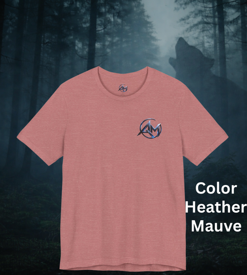 Americanwolf-AM Brand Signature Logo Soft T-shirt