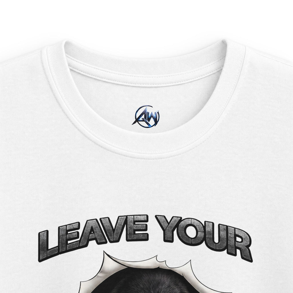Kids Tee 'Leave Your Mark' Gorilla Graphic Shirt