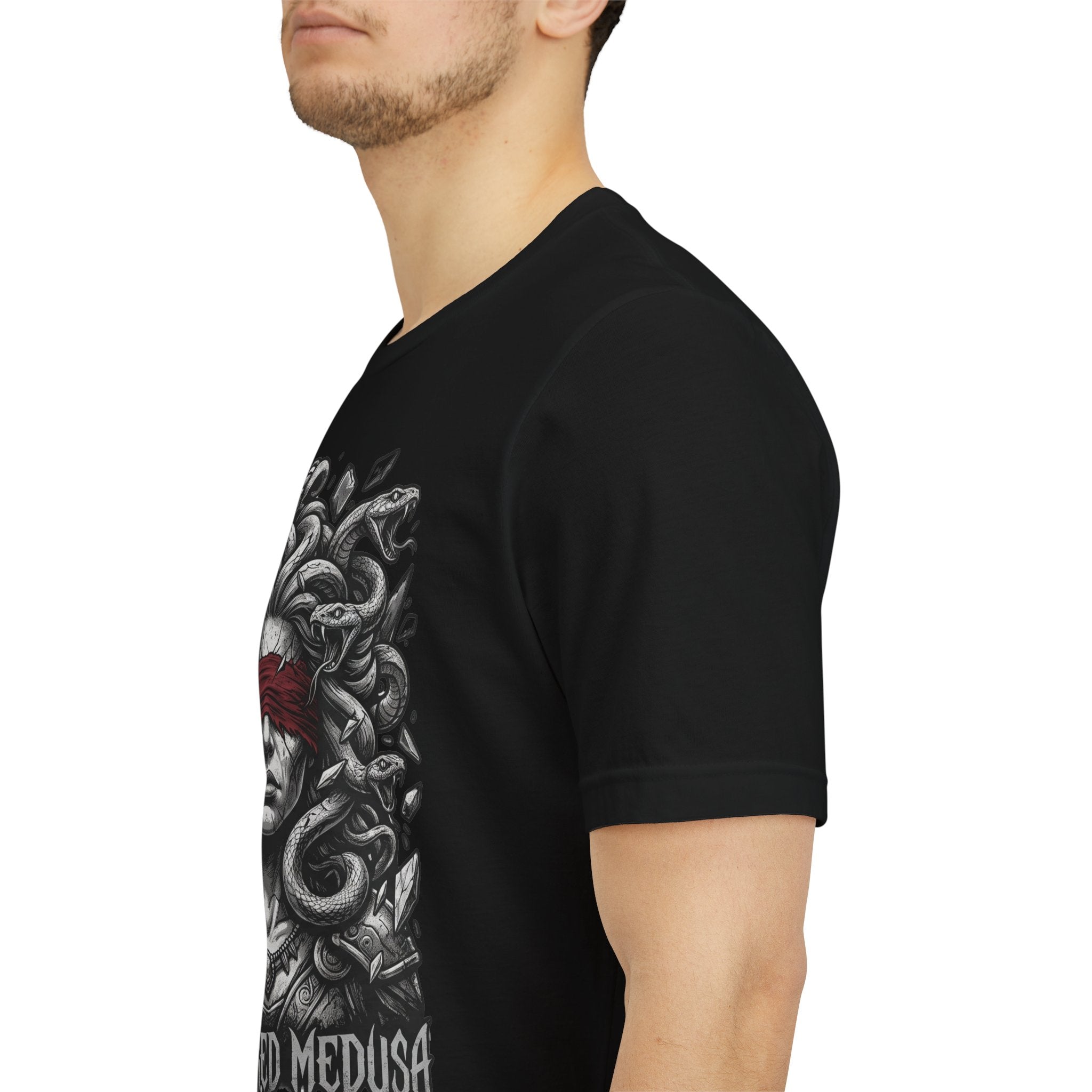 Shattered Medusa Dark Fantasy Graphic Tee