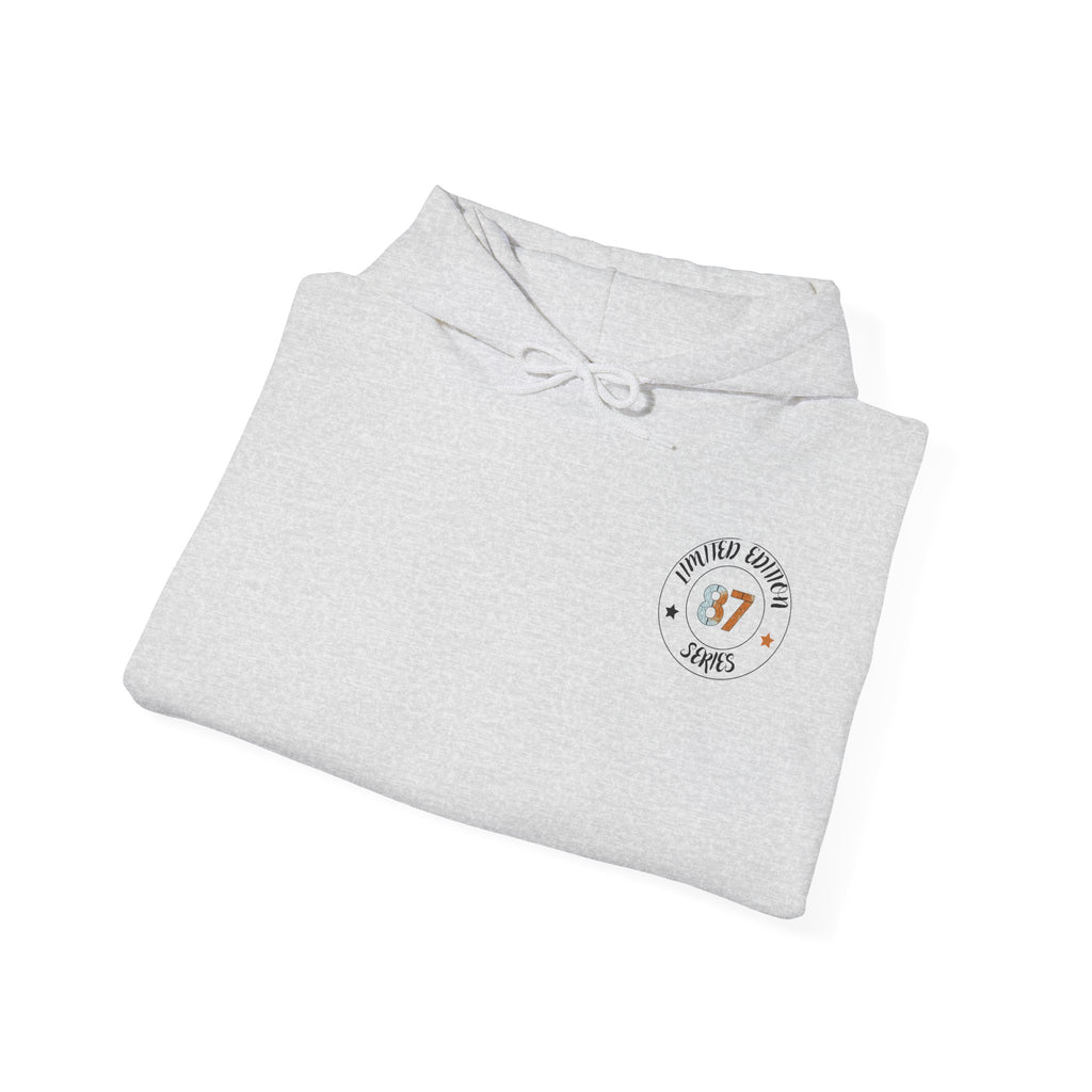 Hyena Graphic Baseball Hoodie "Leave Your Mark" 87 Series Limited Edition