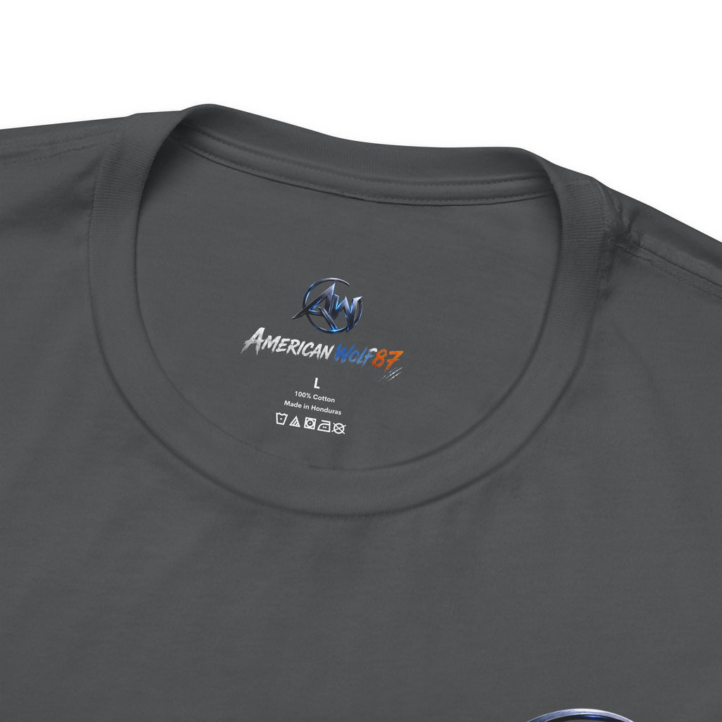 Authentic Cyber Crest Emblem AW Logo Americanwolf Brand Signature Series Soft T-Shirt