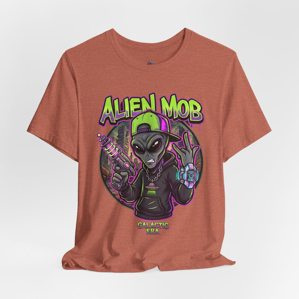 Alien Mob Galactic Era Graphic Alien Hip Hop T-Shirt