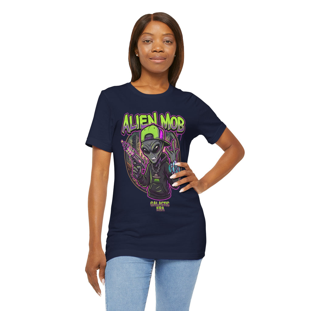 Alien Mob Galactic Era Graphic Alien Hip Hop T-Shirt