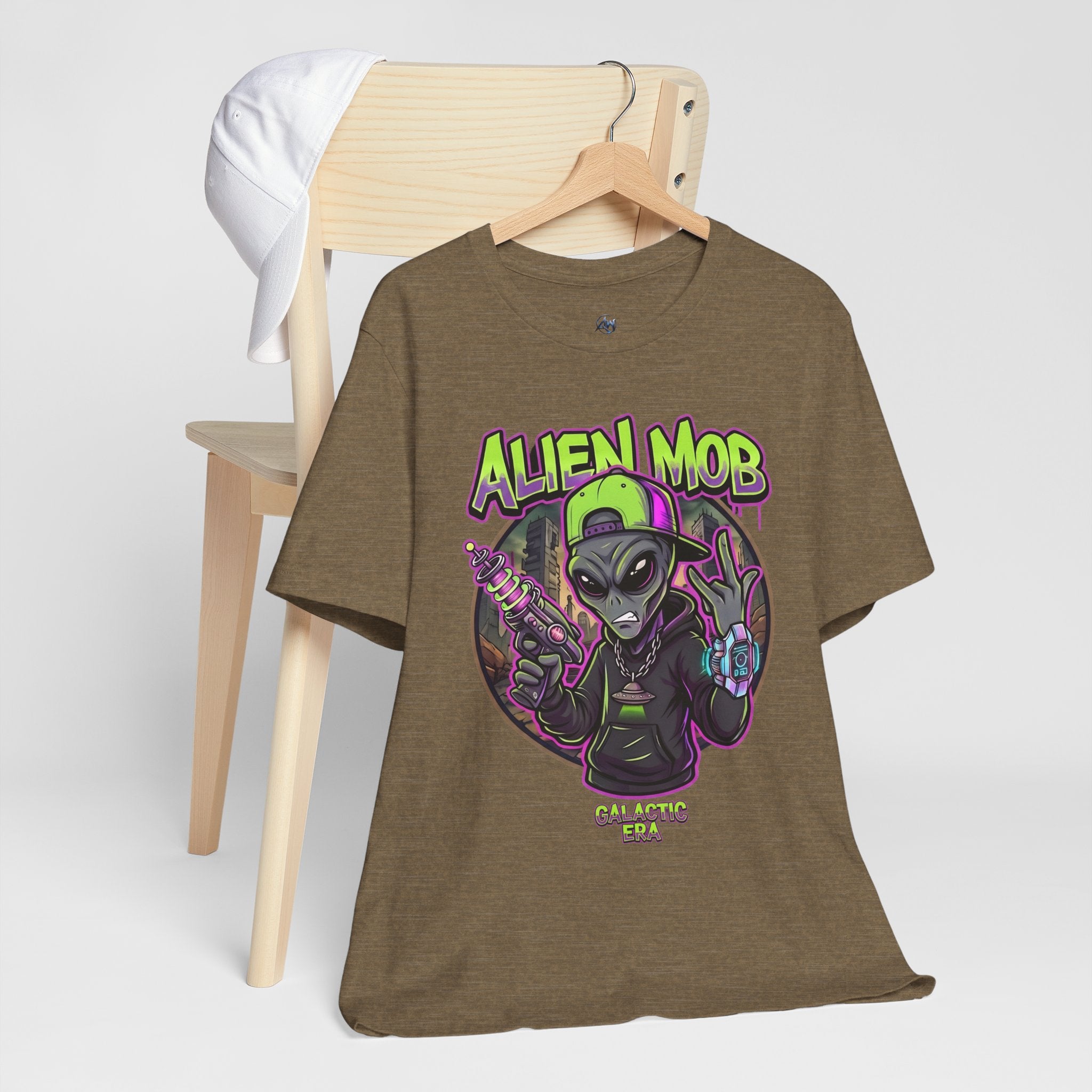 Alien Mob Galactic Era Graphic Alien Hip Hop T-Shirt