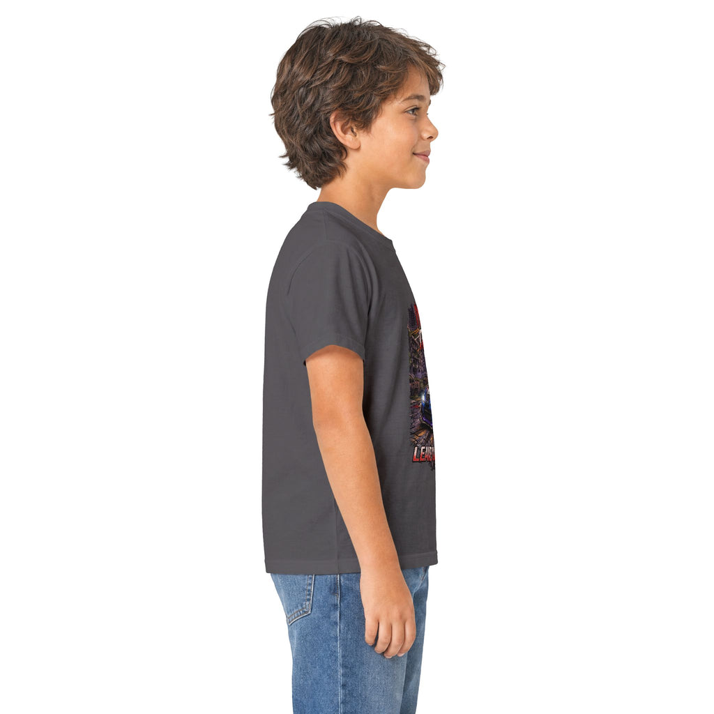 Kids Racing T-Shirt "I'm Giving It My All – Leave Your Mark"