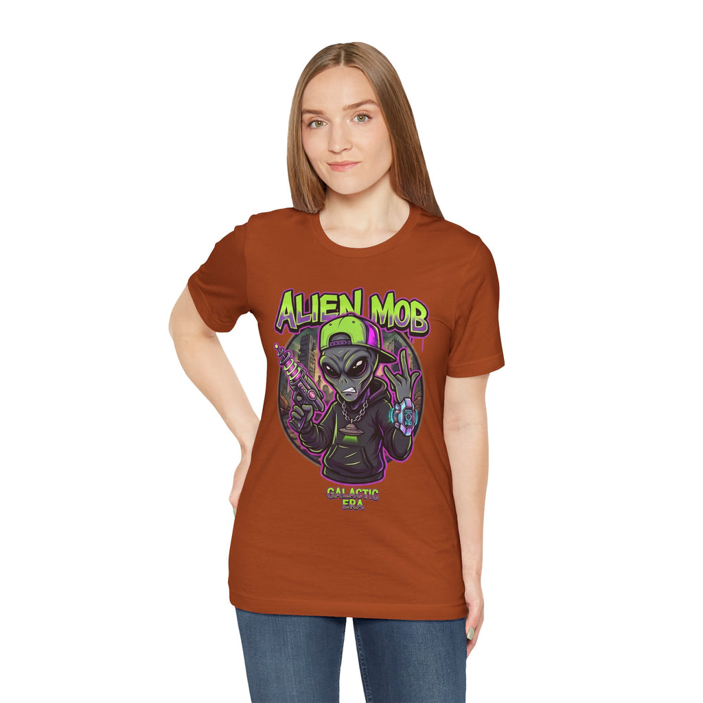 Alien Mob Galactic Era Graphic Alien Hip Hop T-Shirt