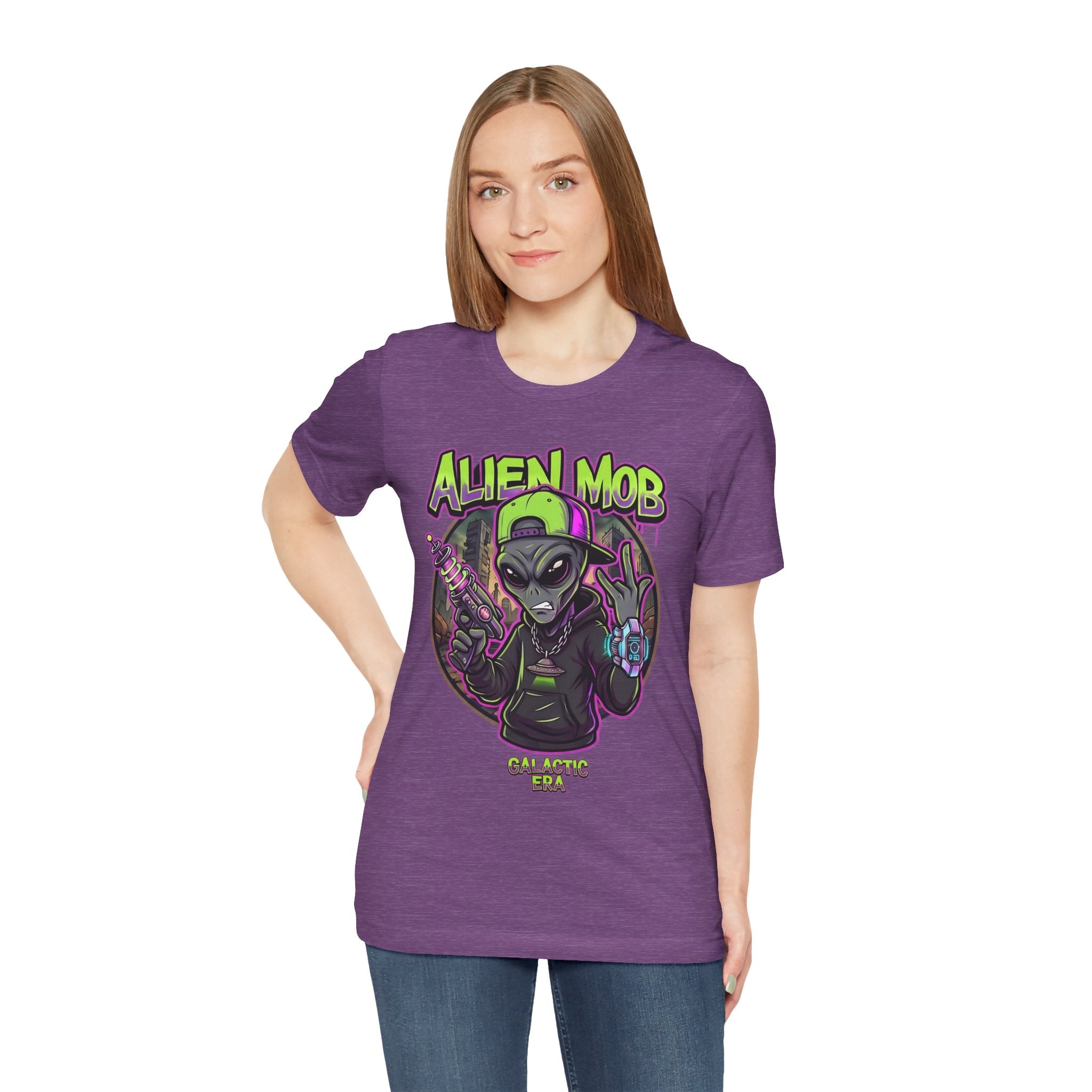 Alien Mob Galactic Era Graphic Alien Hip Hop T-Shirt