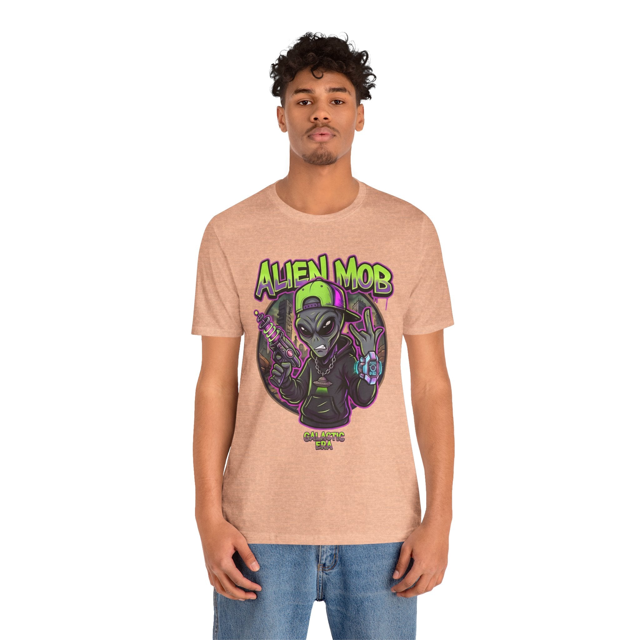 Alien Mob Galactic Era Graphic Alien Hip Hop T-Shirt