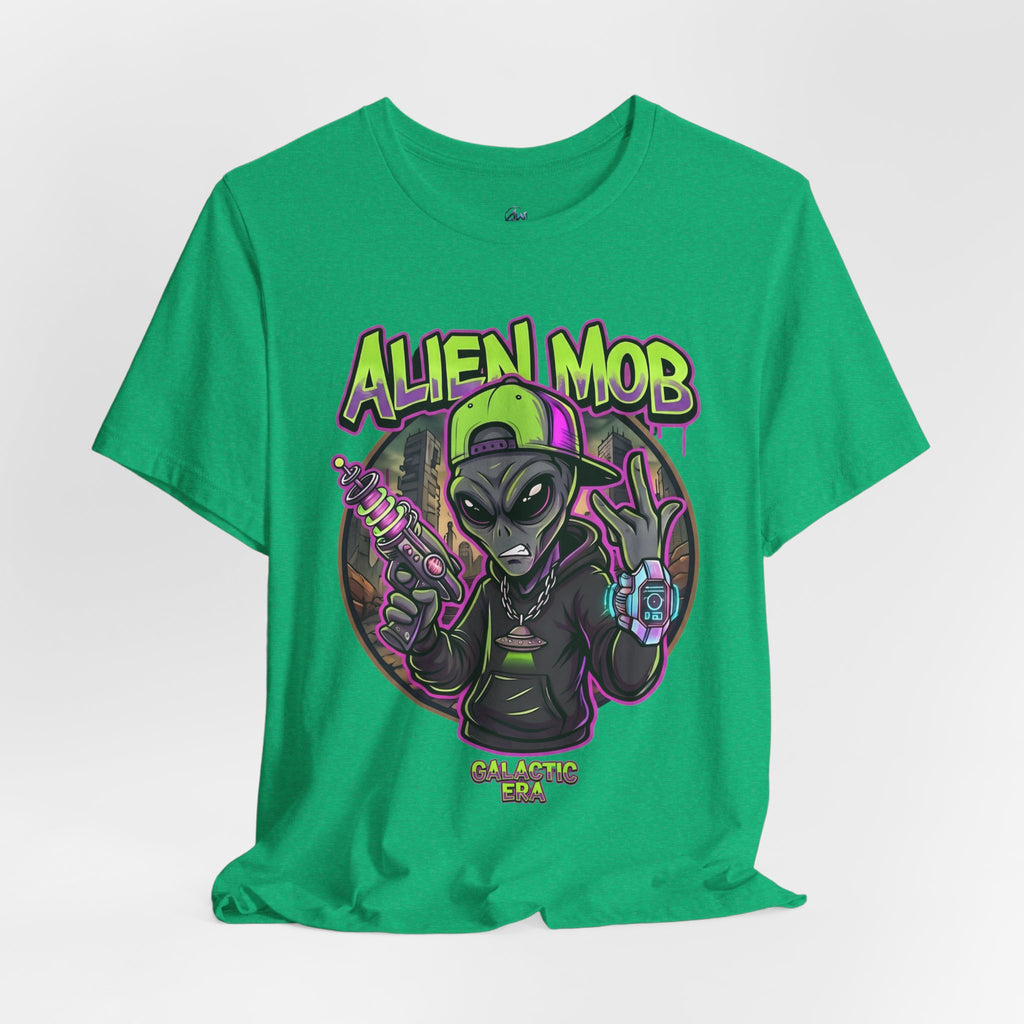 Alien Mob Galactic Era Graphic Alien Hip Hop T-Shirt