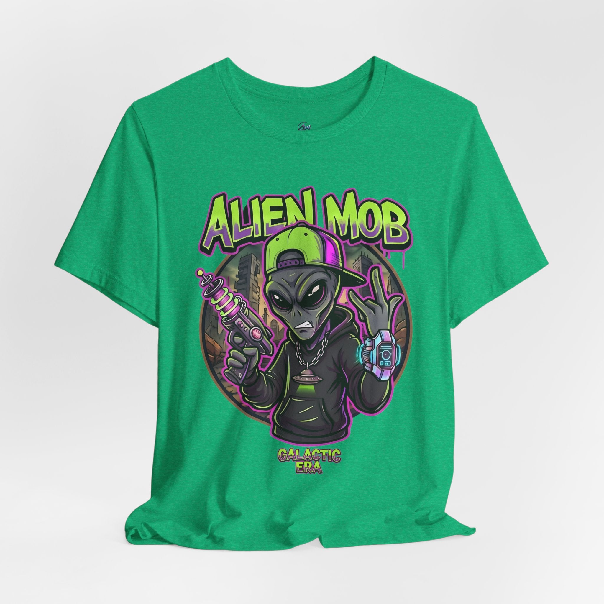 Alien Mob Galactic Era Graphic Alien Hip Hop T-Shirt