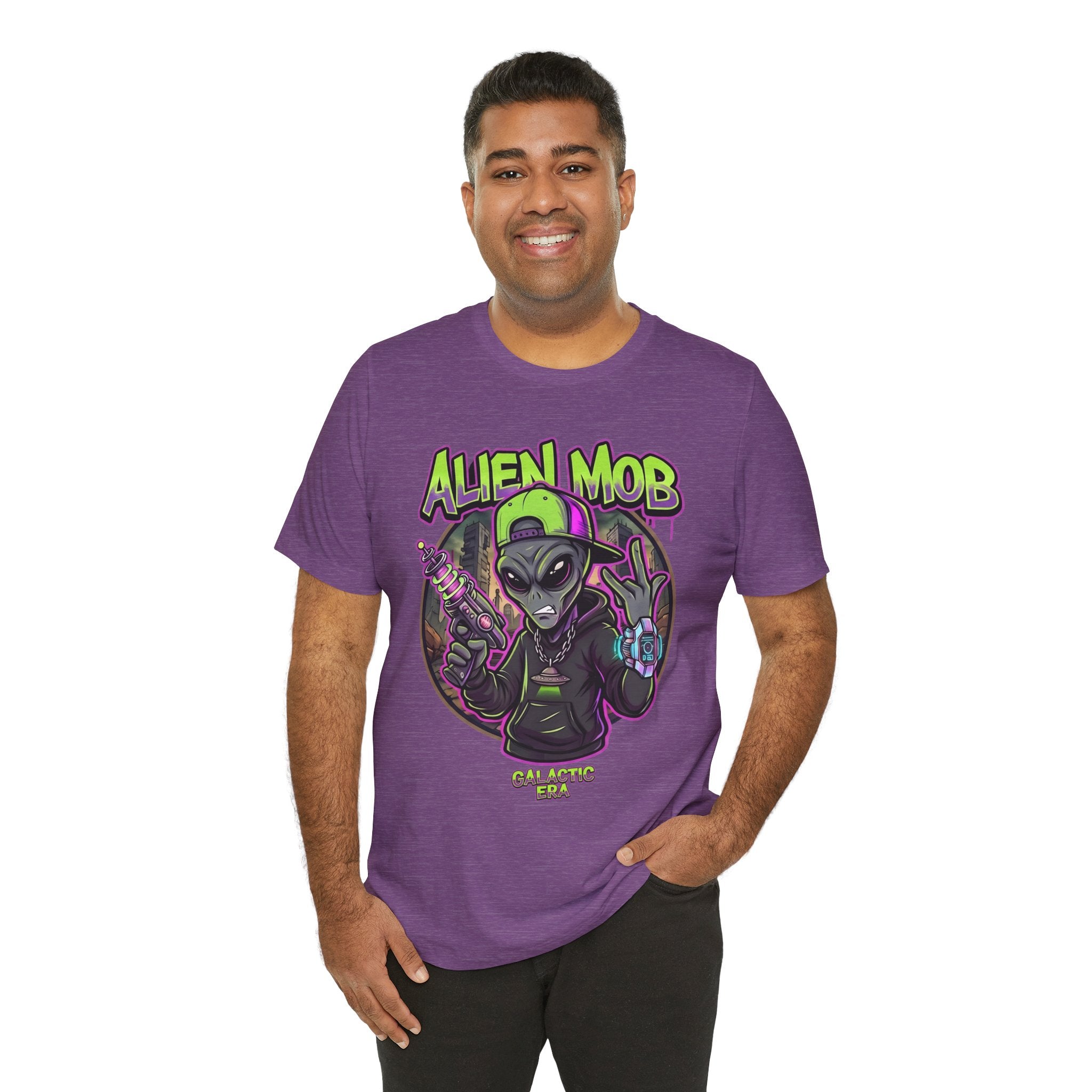 Alien Mob Galactic Era Graphic Alien Hip Hop T-Shirt