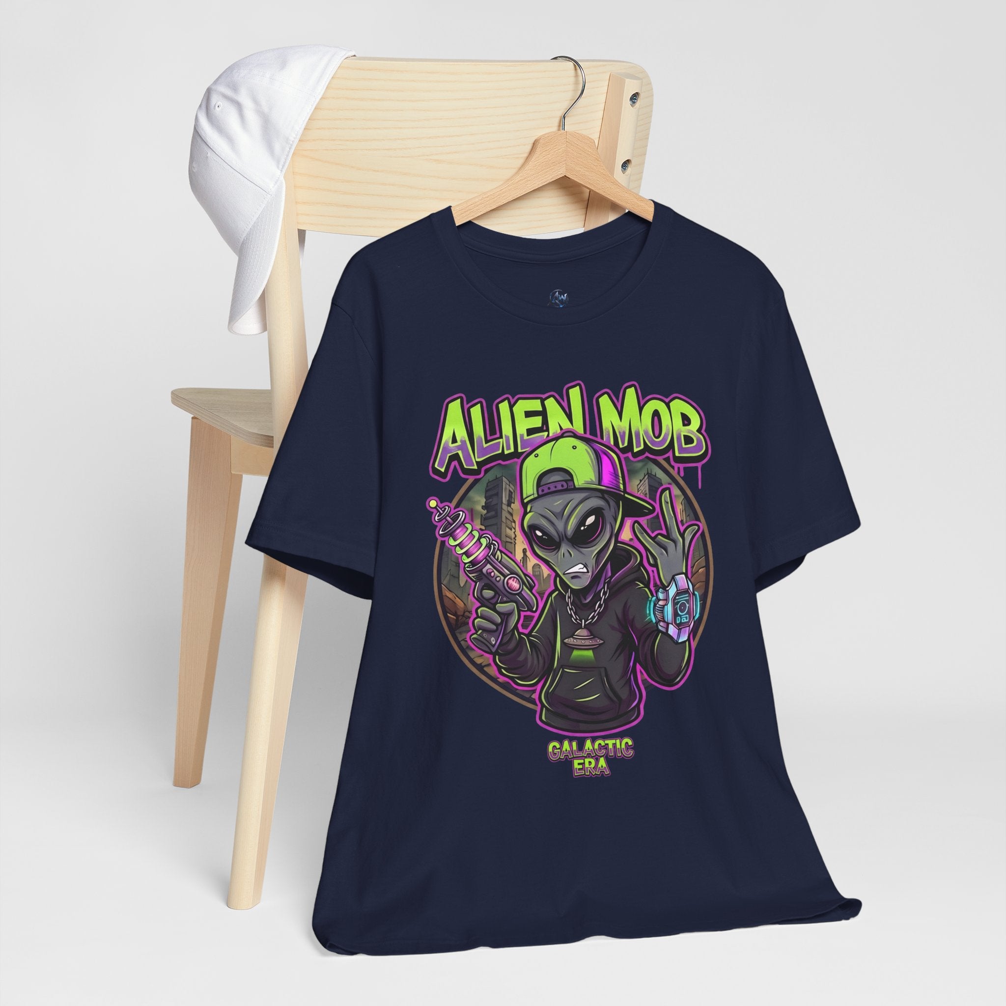 Alien Mob Galactic Era Graphic Alien Hip Hop T-Shirt