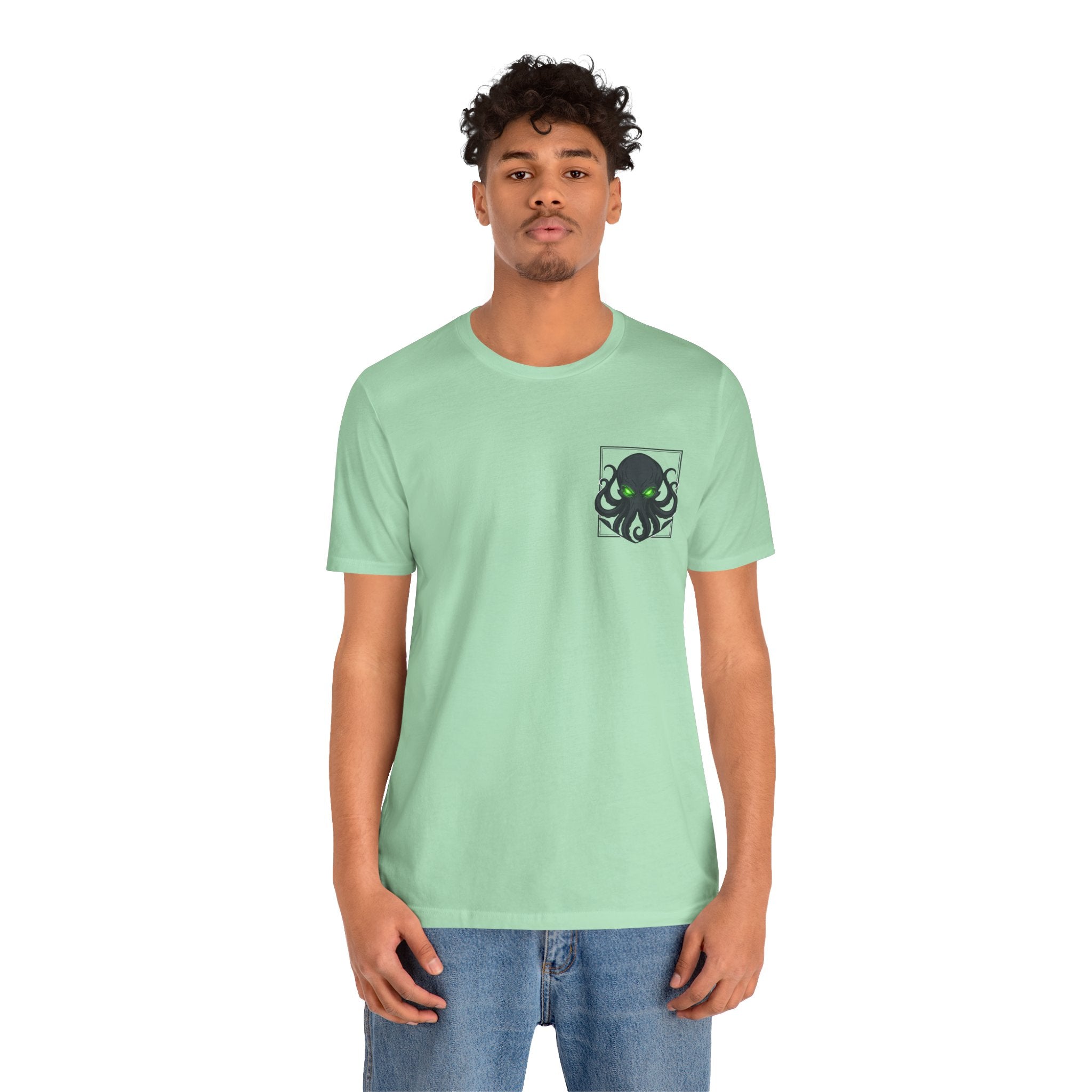 Kraken Octopus "Consume Your Demons" Graphic T-Shirt