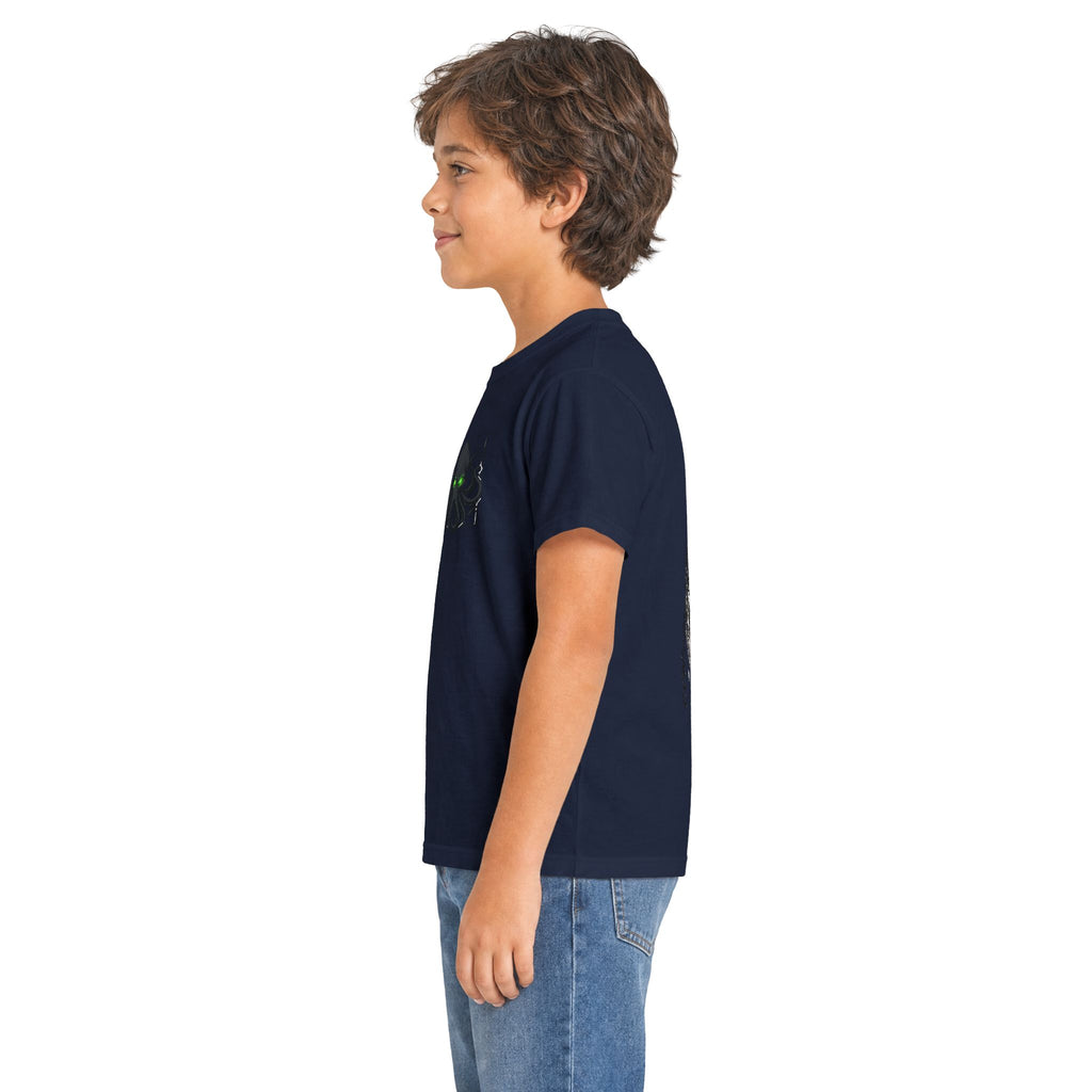 Kids T-Shirt  'Consume Your Demons' The Kraken Octopus Graphic Tee