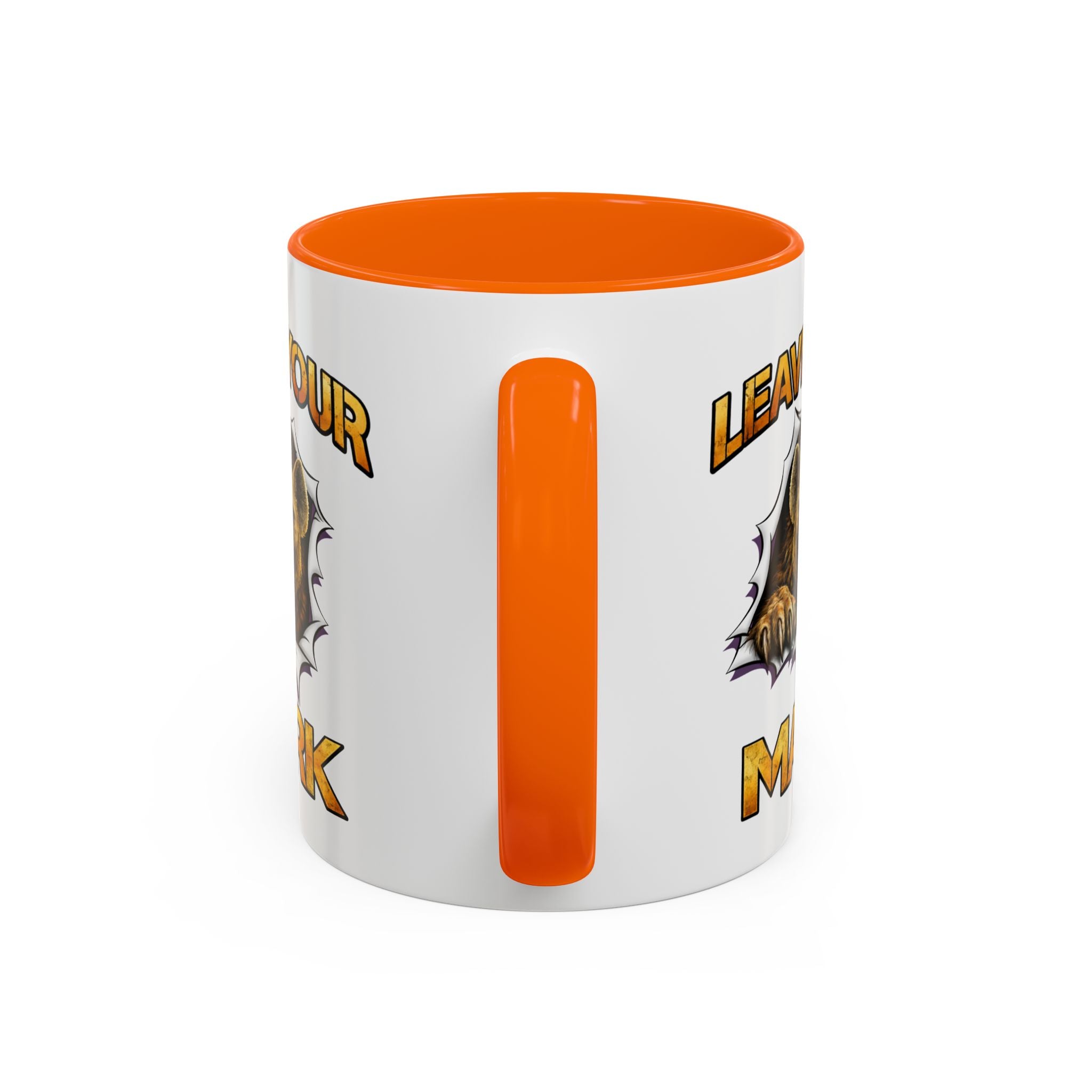 Wild Hyena "Leave Your Mark Fierce Animal Accent Coffee Mug