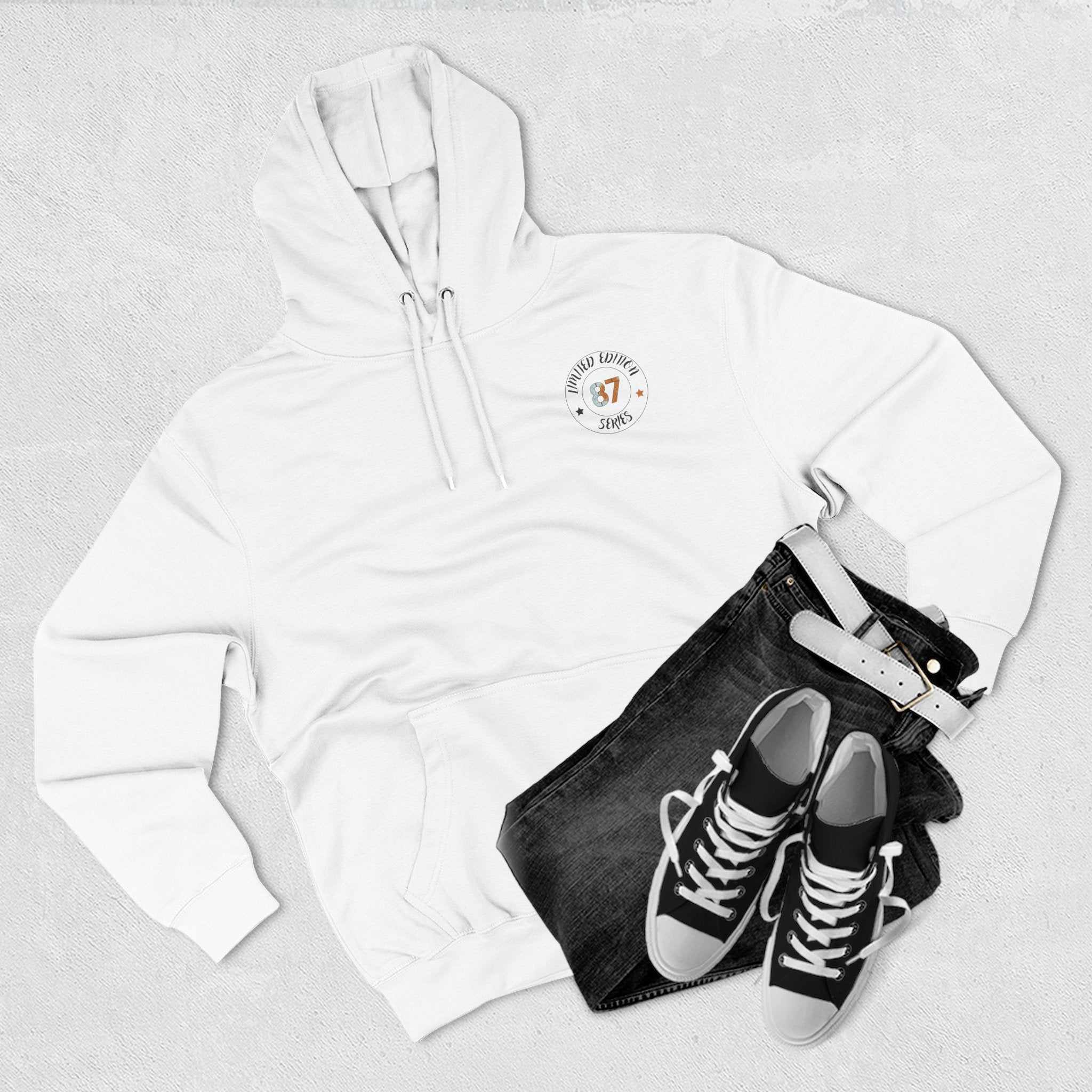 Hyena  Graphic Baseball Hoodie "Leave Your Mark" 87 Series Limited Edition