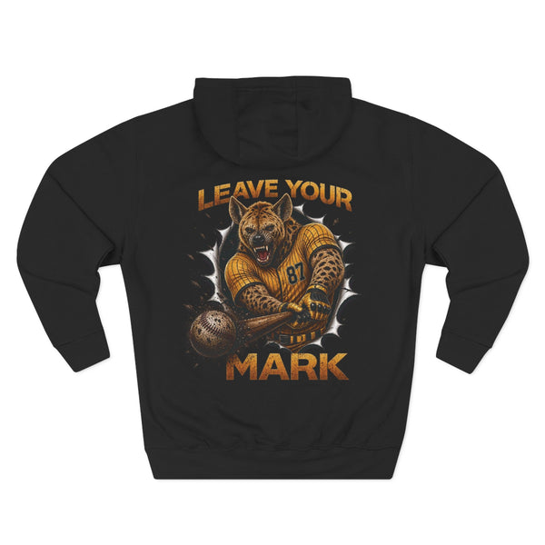 Hyena  Graphic Baseball Hoodie "Leave Your Mark" 87 Series Limited Edition