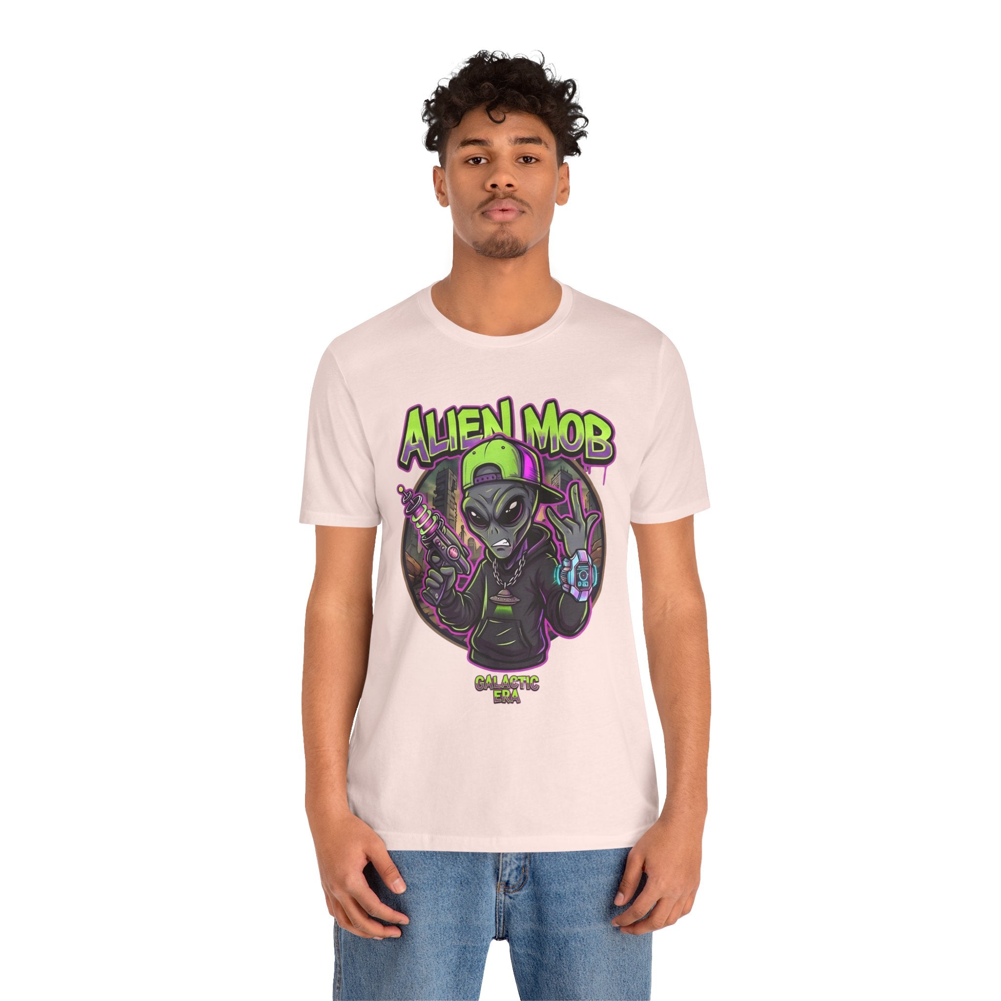Alien Mob Galactic Era Graphic Alien Hip Hop T-Shirt