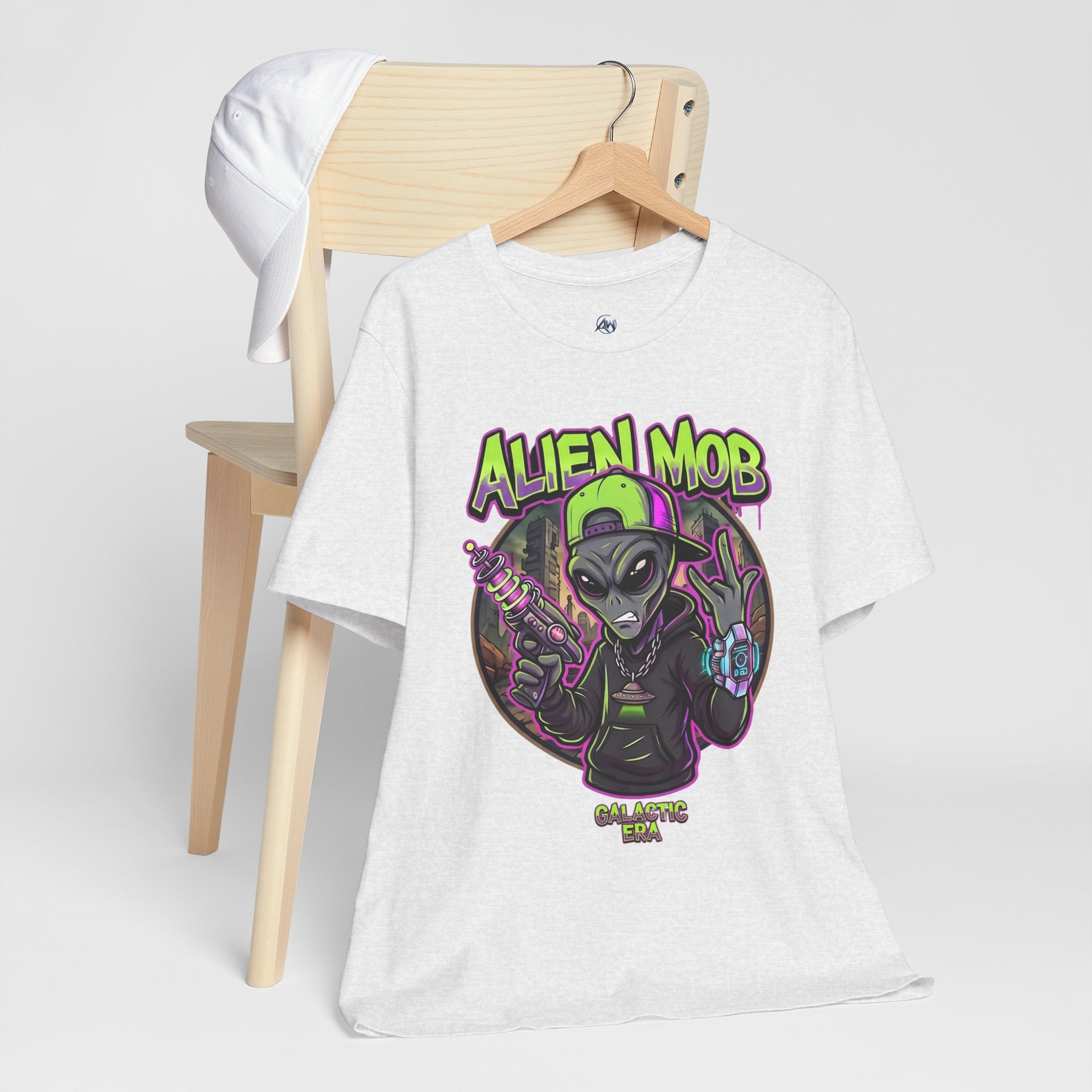 Alien Mob Galactic Era Graphic Alien Hip Hop T-Shirt