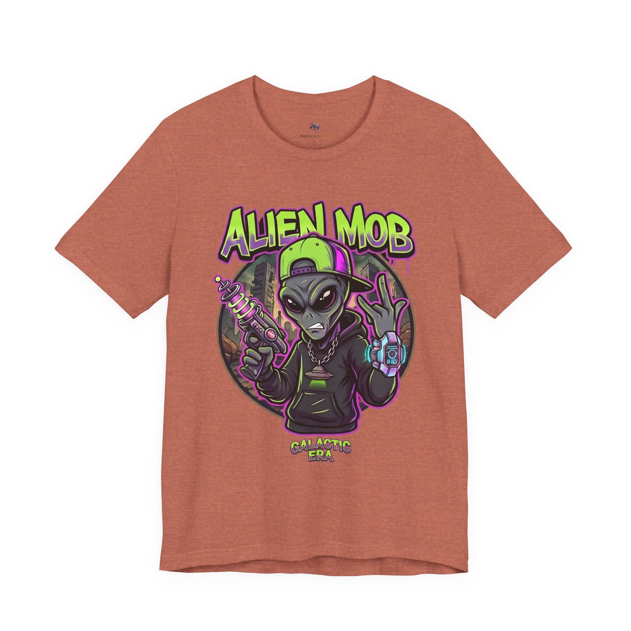 Alien Mob Galactic Era Graphic Alien Hip Hop T-Shirt