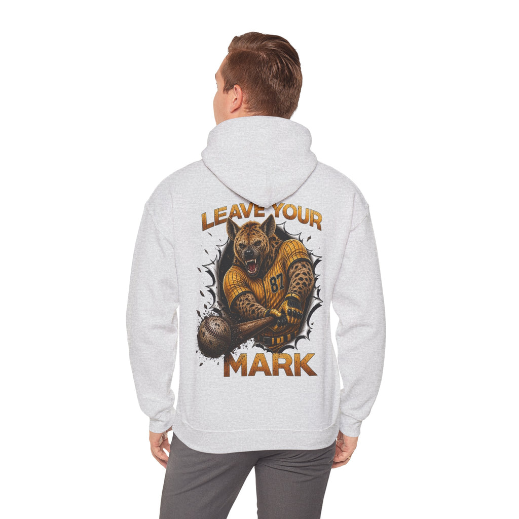Hyena Graphic Baseball Hoodie "Leave Your Mark" 87 Series Limited Edition