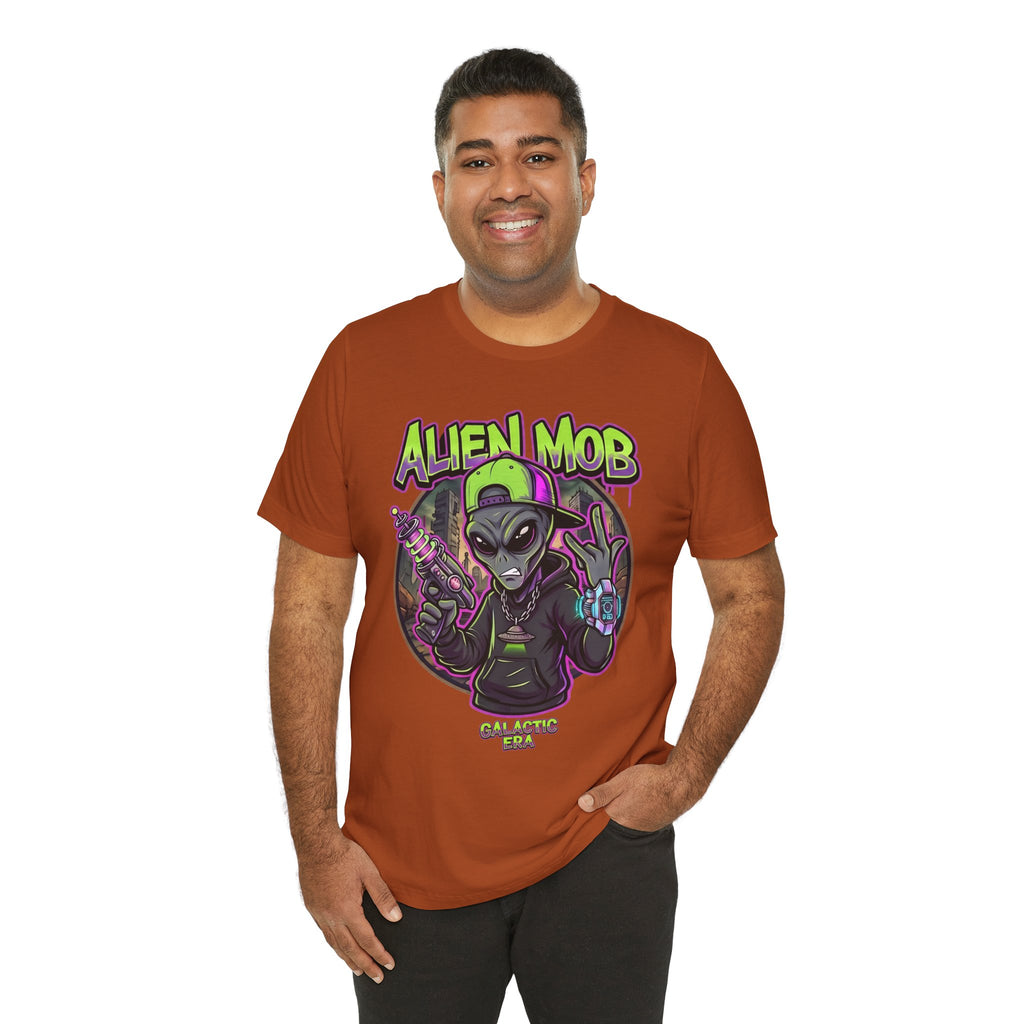 Alien Mob Galactic Era Graphic Alien Hip Hop T-Shirt